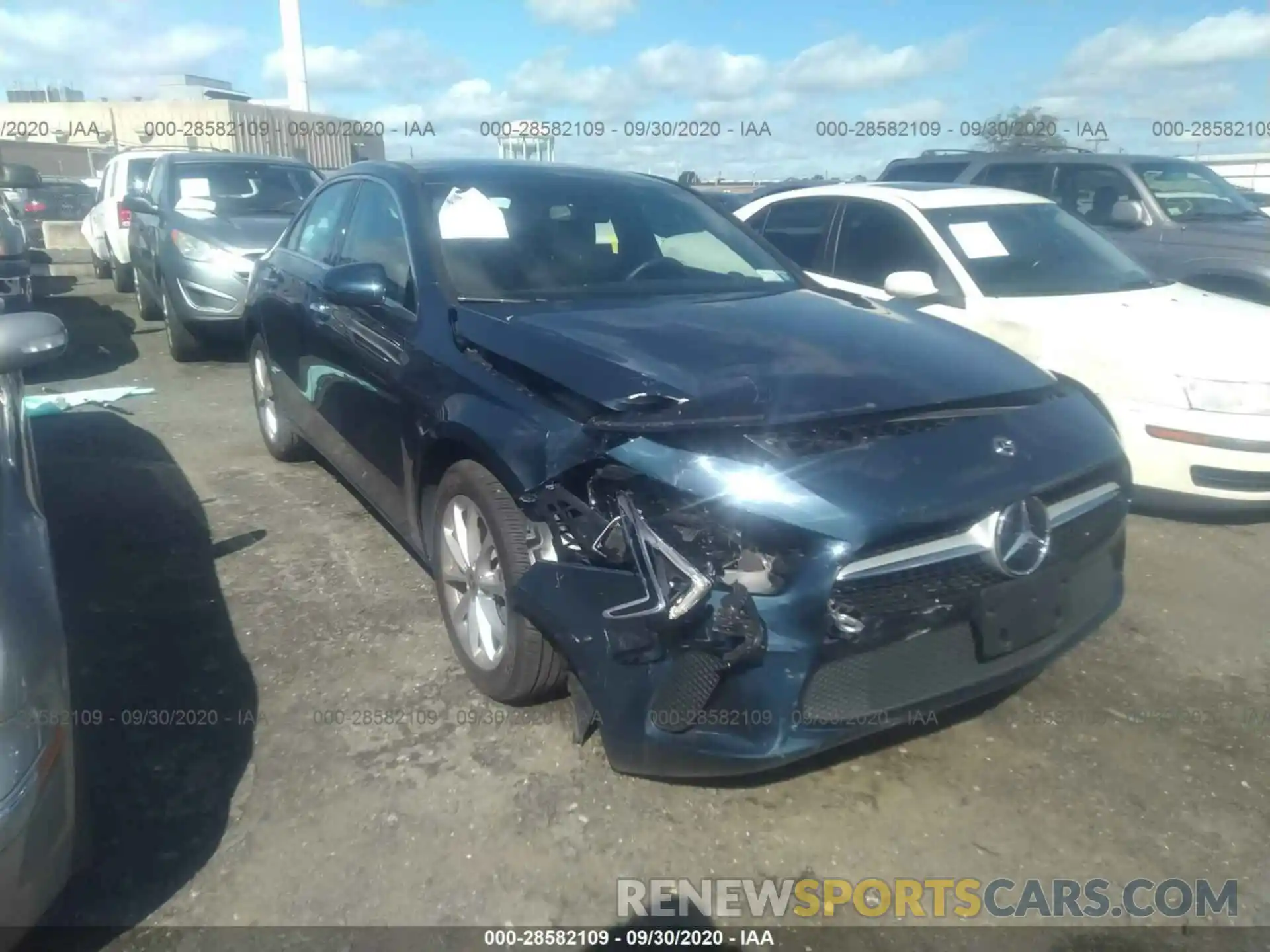 1 Photograph of a damaged car WDD3G4FB6KW019781 MERCEDES-BENZ A-CLASS 2019