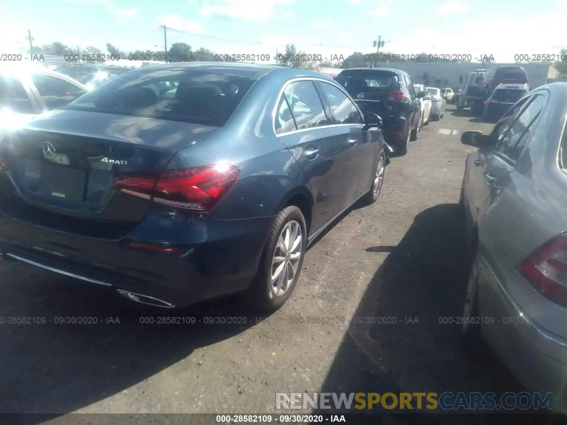 4 Photograph of a damaged car WDD3G4FB6KW019781 MERCEDES-BENZ A-CLASS 2019