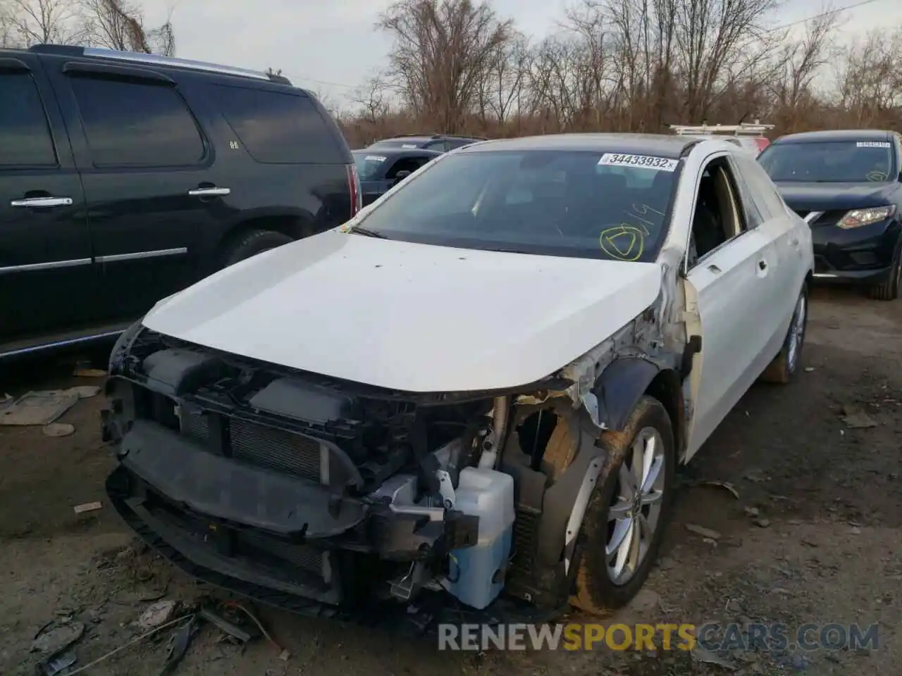 2 Photograph of a damaged car WDD3G4FB6KW026715 MERCEDES-BENZ A-CLASS 2019