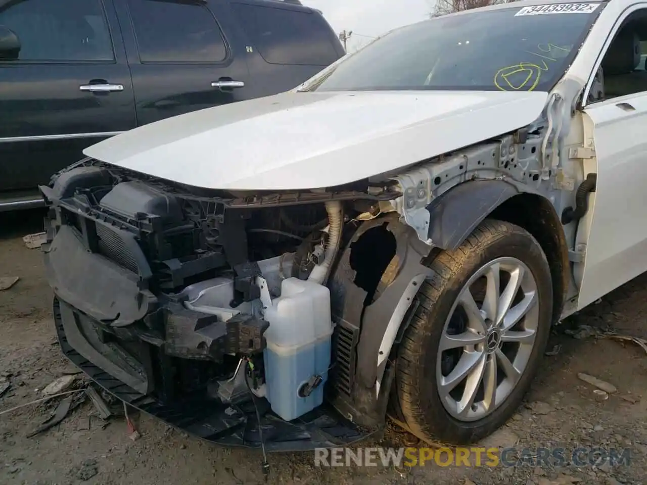 9 Photograph of a damaged car WDD3G4FB6KW026715 MERCEDES-BENZ A-CLASS 2019