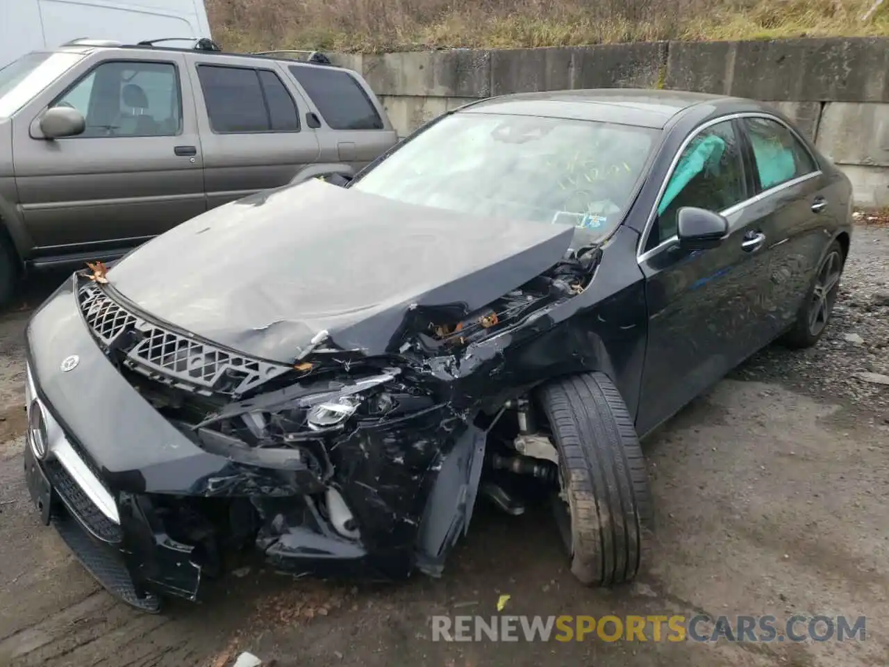 2 Photograph of a damaged car WDD3G4FB6KW030683 MERCEDES-BENZ A-CLASS 2019