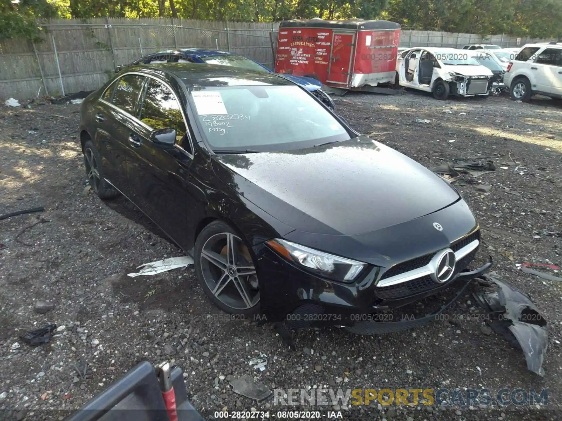 1 Photograph of a damaged car WDD3G4FB6KW035415 MERCEDES-BENZ A-CLASS 2019