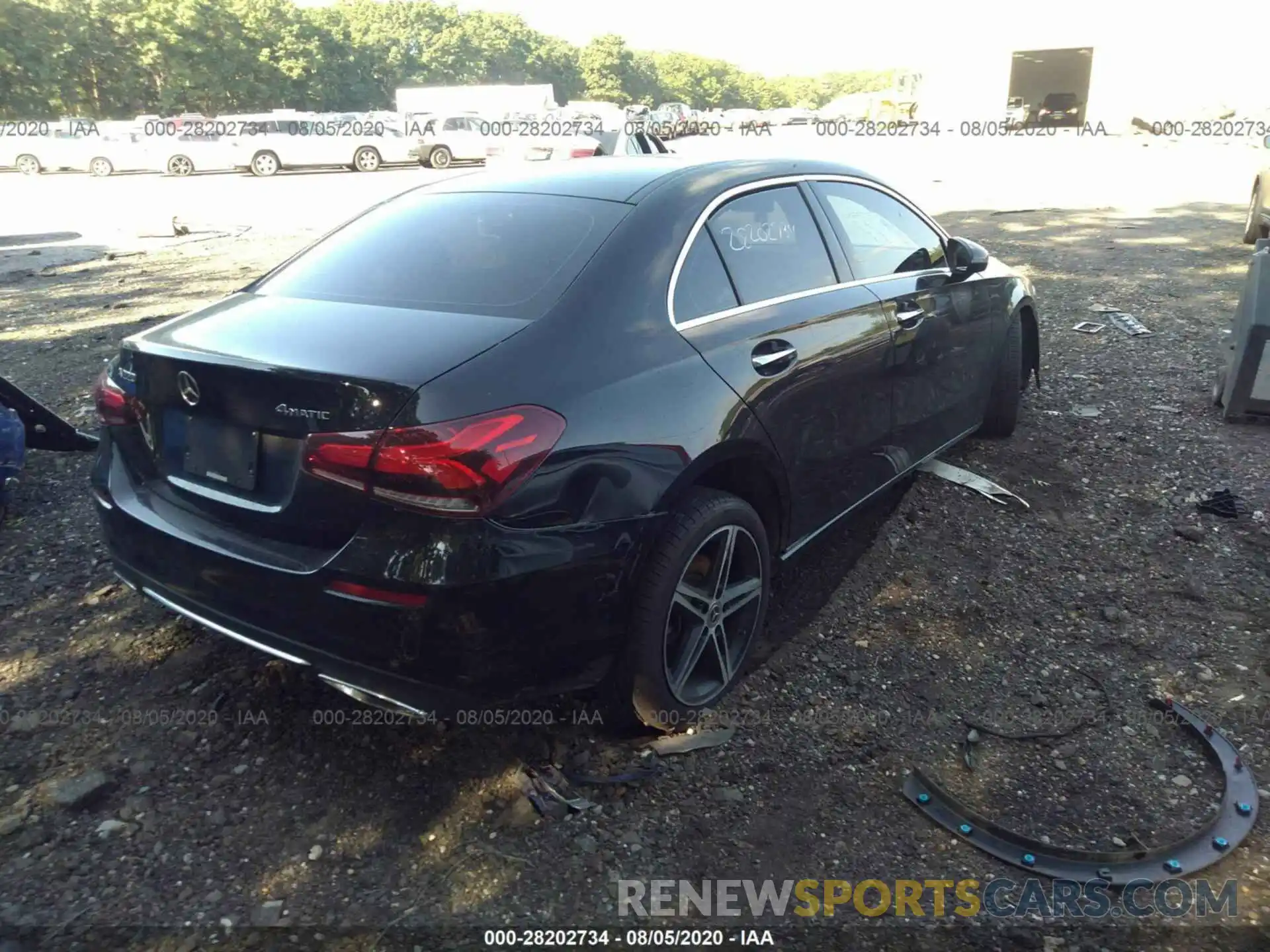 4 Photograph of a damaged car WDD3G4FB6KW035415 MERCEDES-BENZ A-CLASS 2019