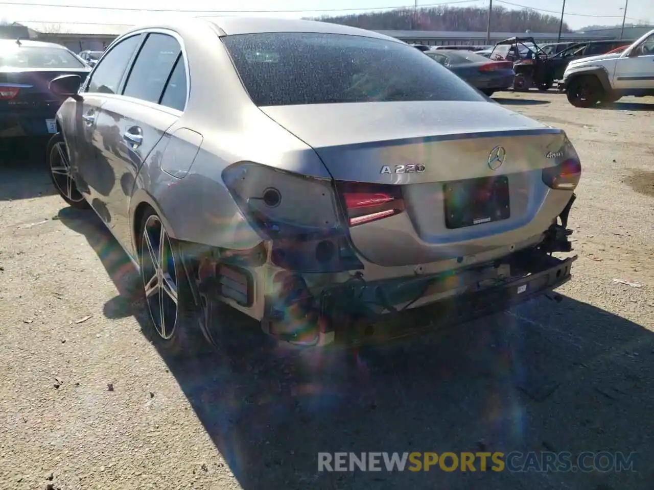 3 Photograph of a damaged car WDD3G4FB7KW001290 MERCEDES-BENZ A-CLASS 2019