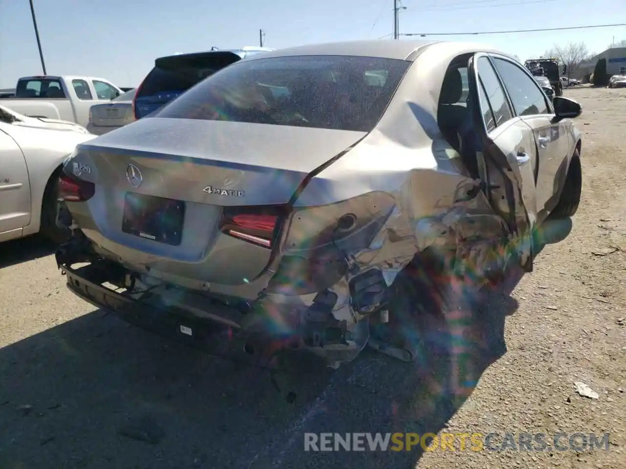 4 Photograph of a damaged car WDD3G4FB7KW001290 MERCEDES-BENZ A-CLASS 2019