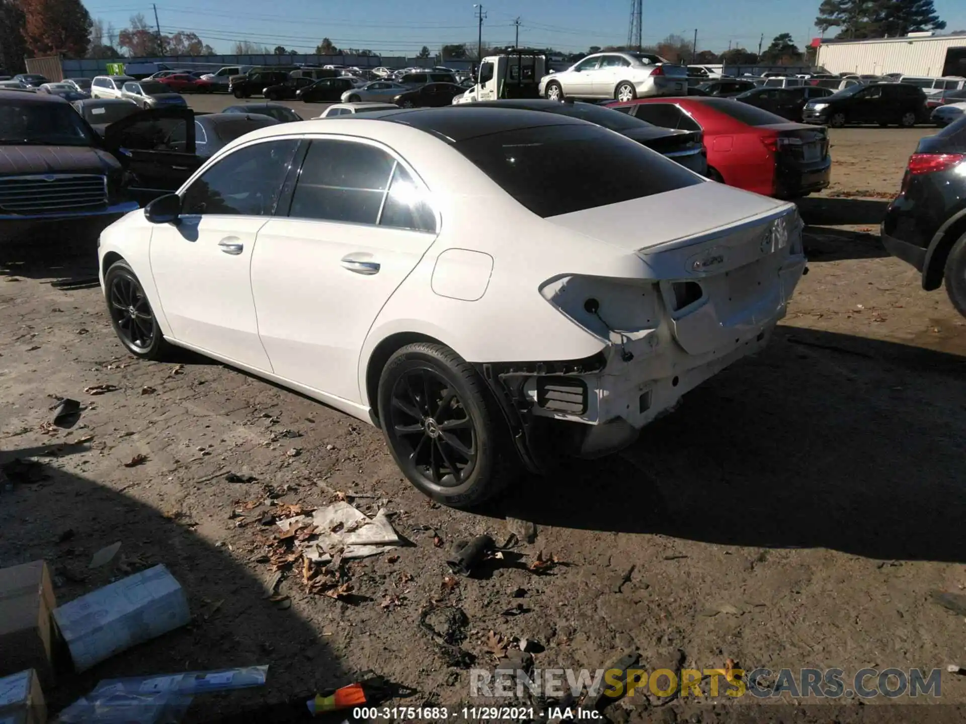 3 Photograph of a damaged car WDD3G4FB7KW002939 MERCEDES-BENZ A-CLASS 2019