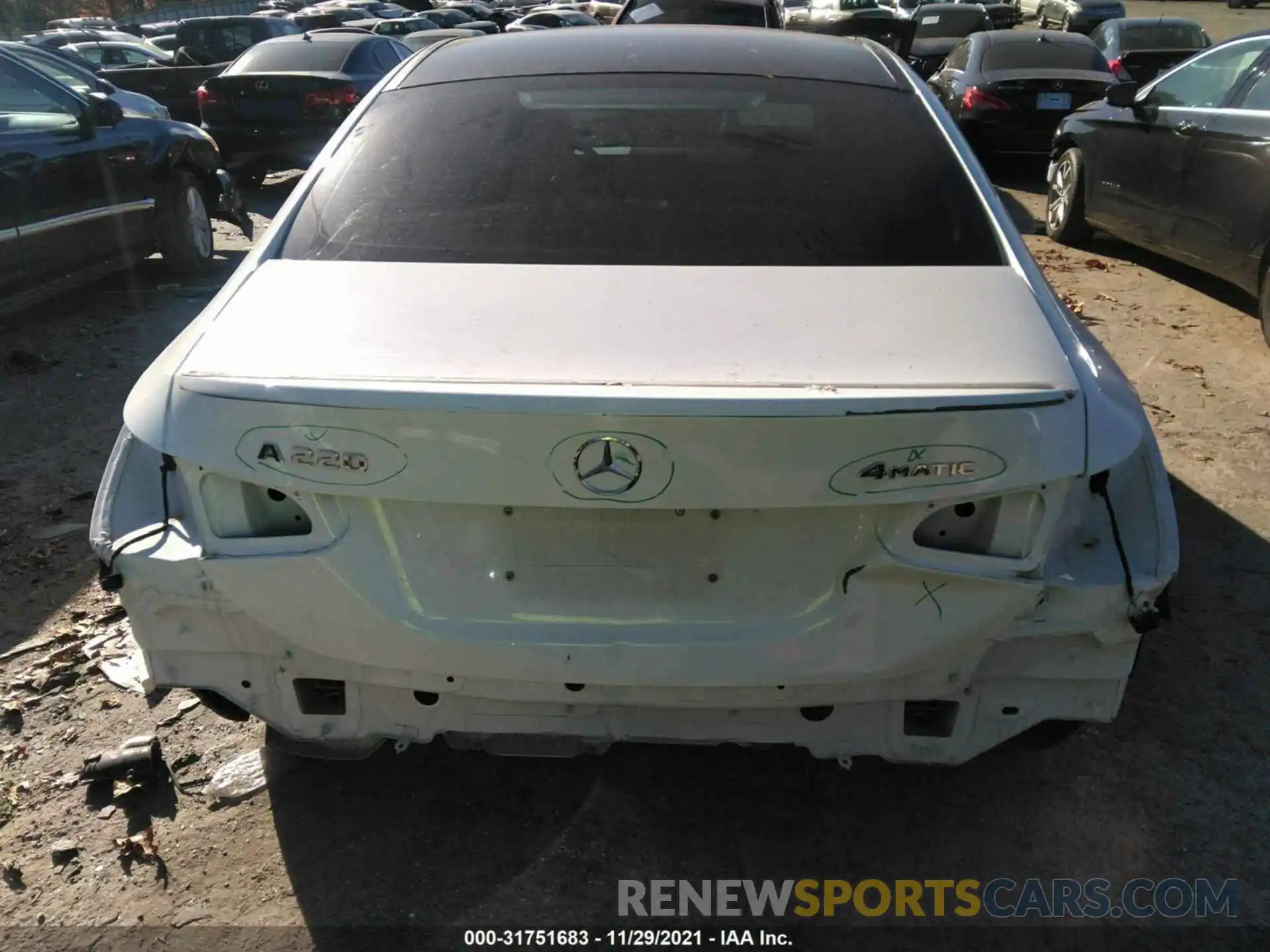 6 Photograph of a damaged car WDD3G4FB7KW002939 MERCEDES-BENZ A-CLASS 2019