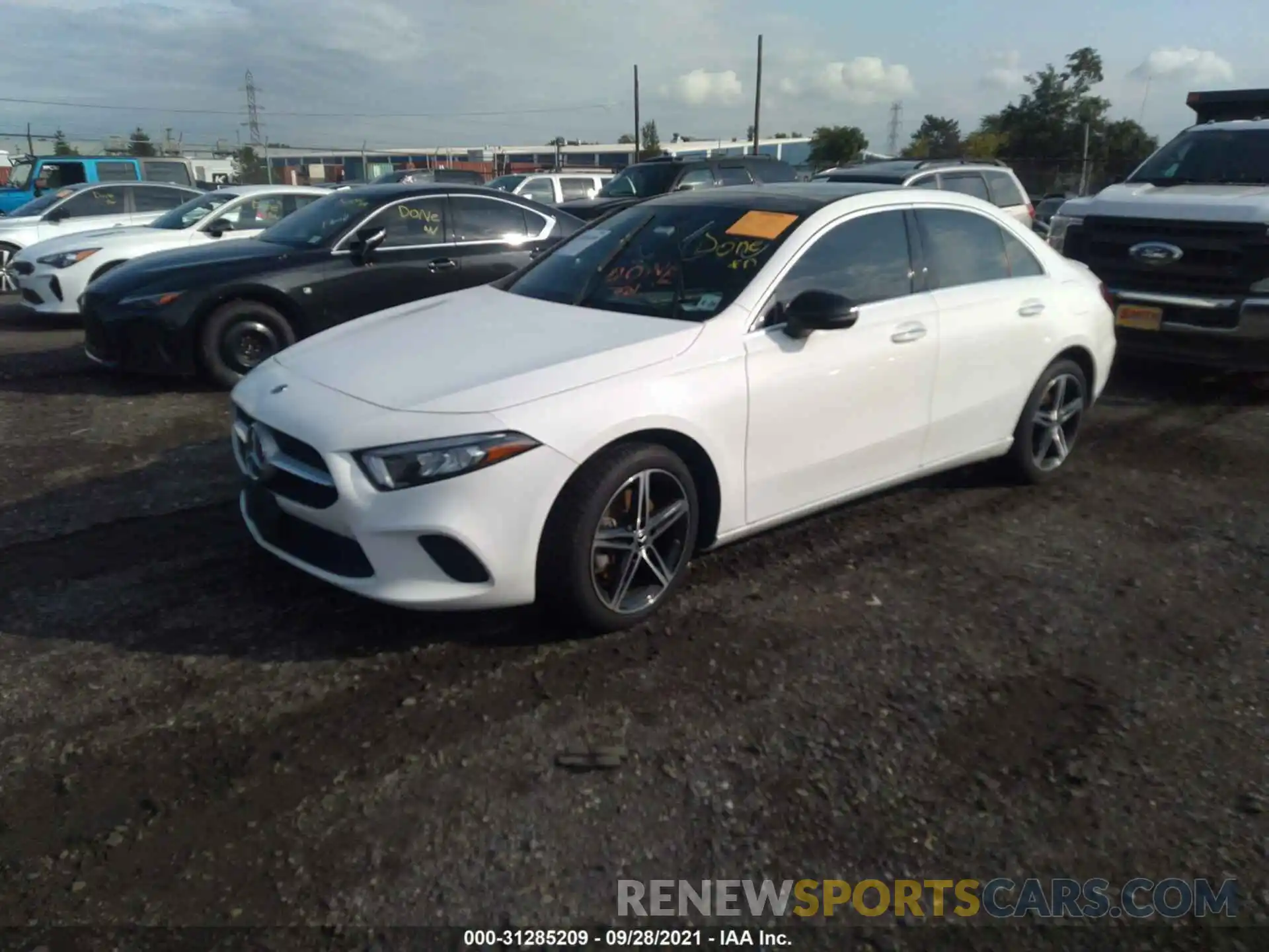 2 Photograph of a damaged car WDD3G4FB7KW010734 MERCEDES-BENZ A-CLASS 2019