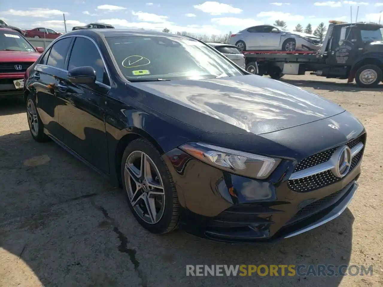 1 Photograph of a damaged car WDD3G4FB7KW013391 MERCEDES-BENZ A-CLASS 2019