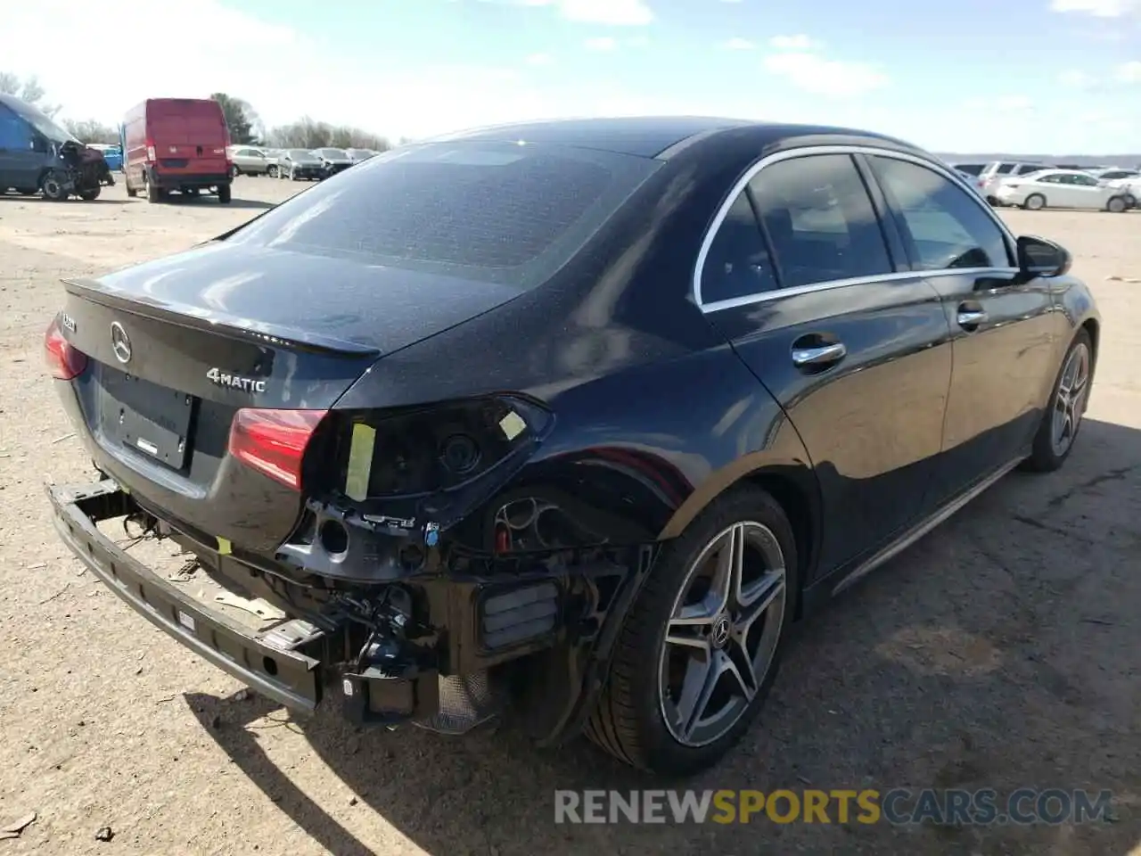 4 Photograph of a damaged car WDD3G4FB7KW013391 MERCEDES-BENZ A-CLASS 2019