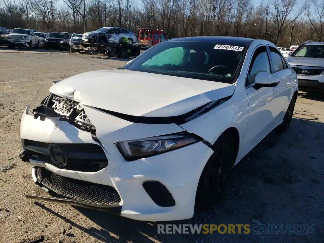 2 Photograph of a damaged car WDD3G4FB7KW024004 MERCEDES-BENZ A-CLASS 2019