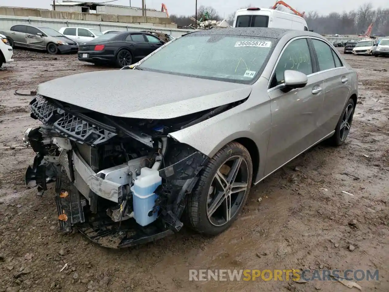 2 Photograph of a damaged car WDD3G4FB7KW035469 MERCEDES-BENZ A-CLASS 2019