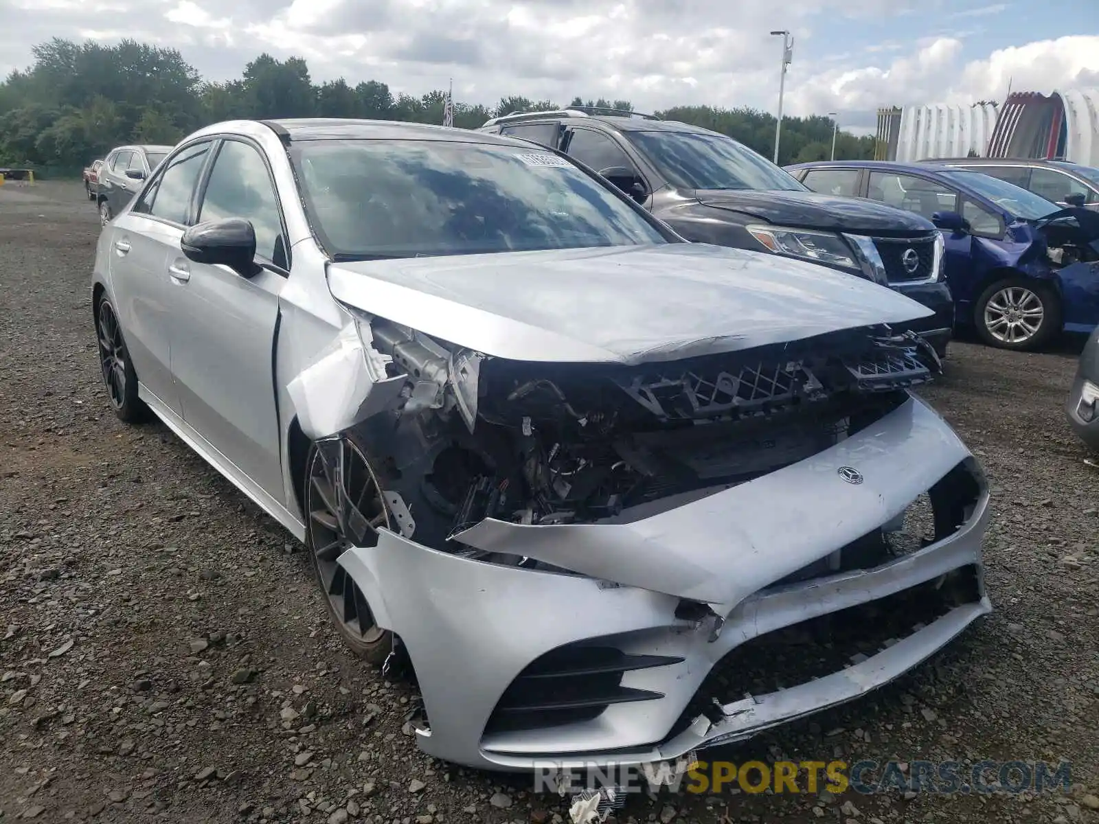 1 Photograph of a damaged car WDD3G4FB8KW012220 MERCEDES-BENZ A-CLASS 2019