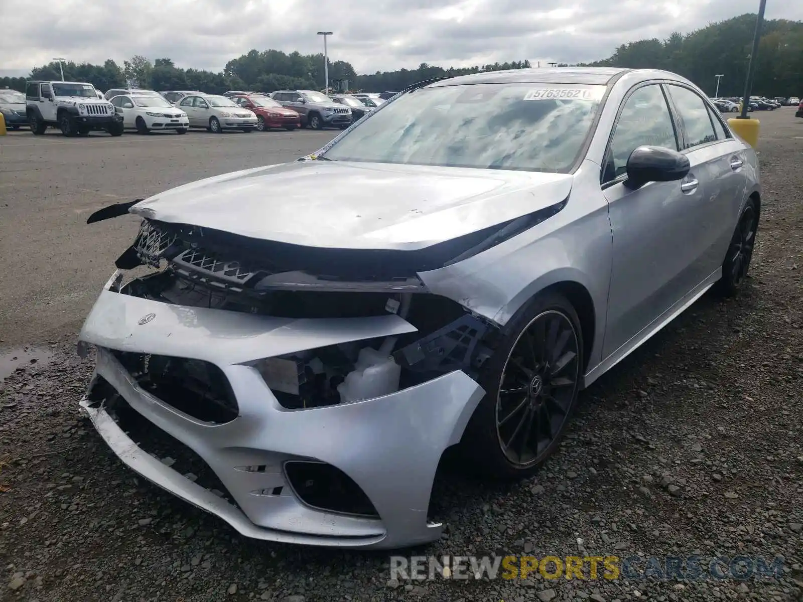 2 Photograph of a damaged car WDD3G4FB8KW012220 MERCEDES-BENZ A-CLASS 2019