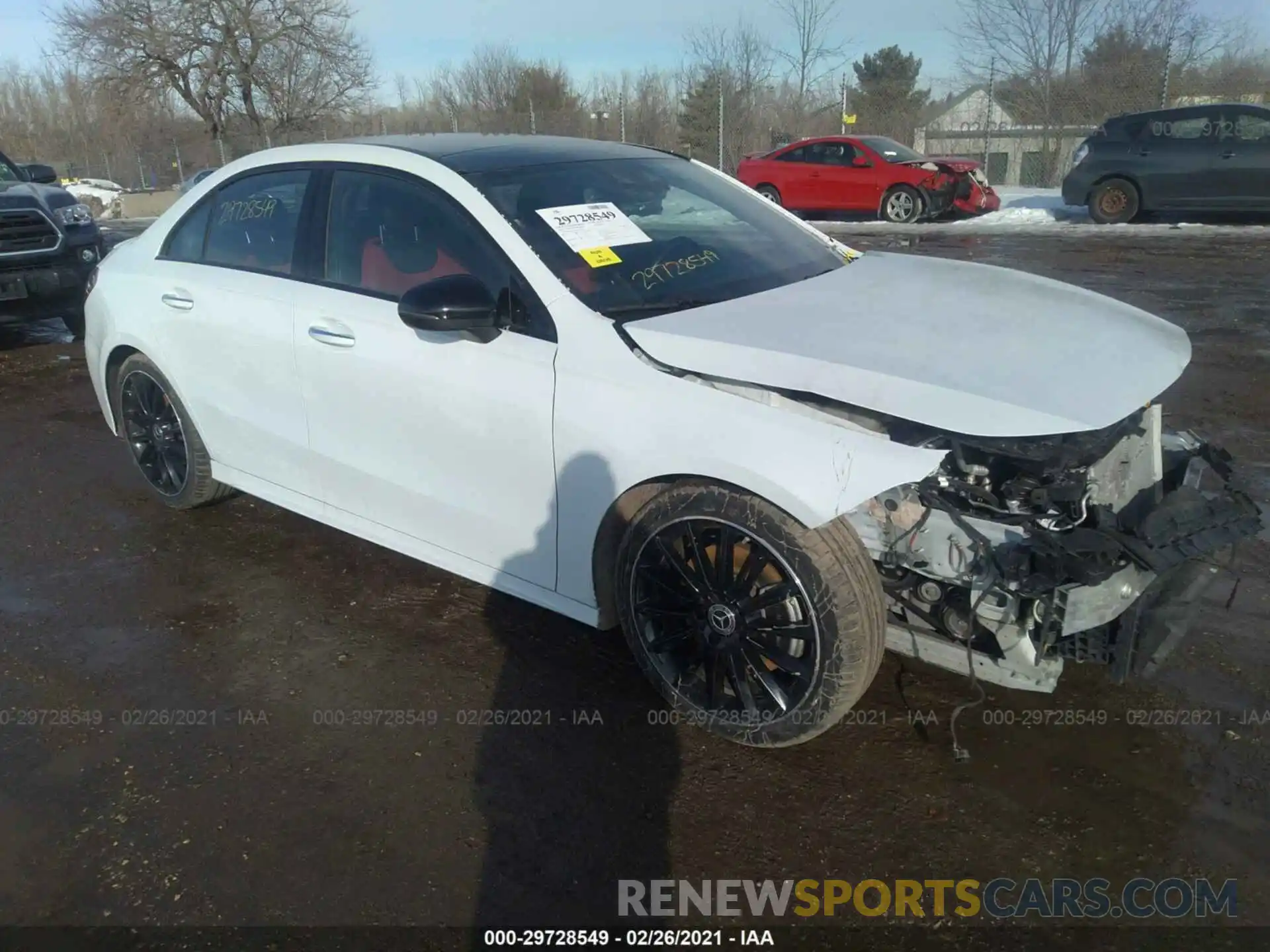 1 Photograph of a damaged car WDD3G4FB8KW013478 MERCEDES-BENZ A-CLASS 2019