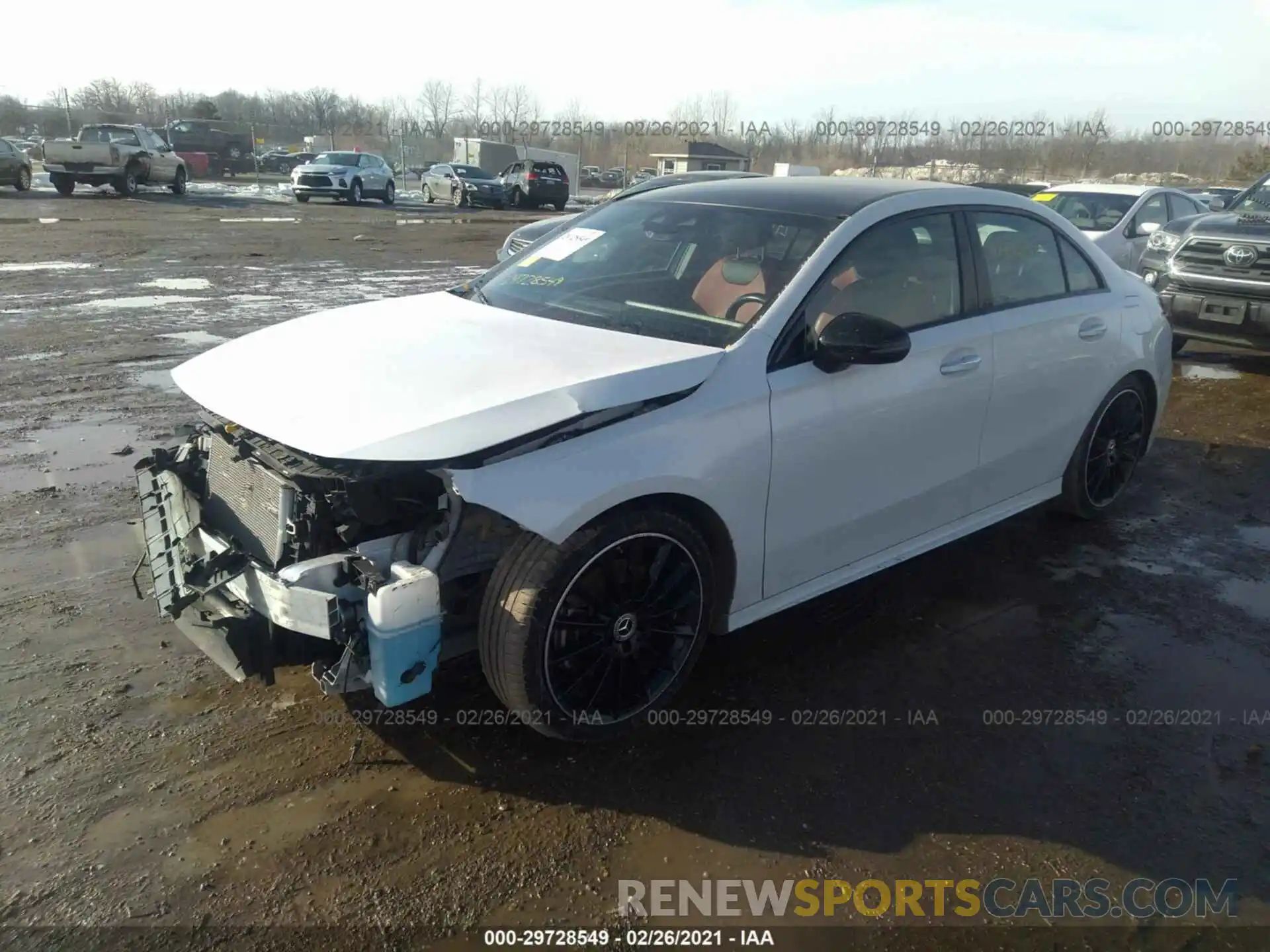 2 Photograph of a damaged car WDD3G4FB8KW013478 MERCEDES-BENZ A-CLASS 2019