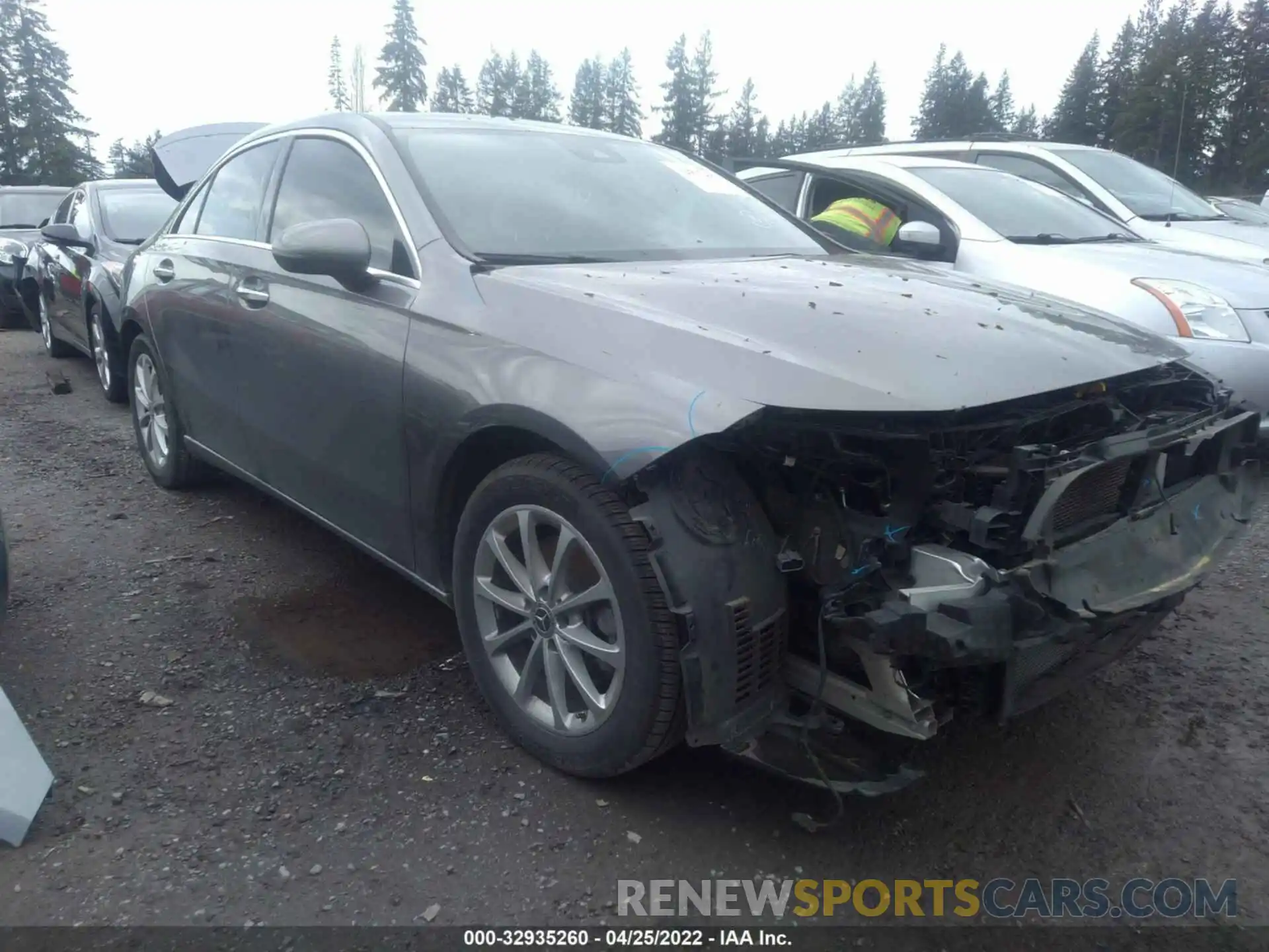 1 Photograph of a damaged car WDD3G4FB8KW019765 MERCEDES-BENZ A-CLASS 2019