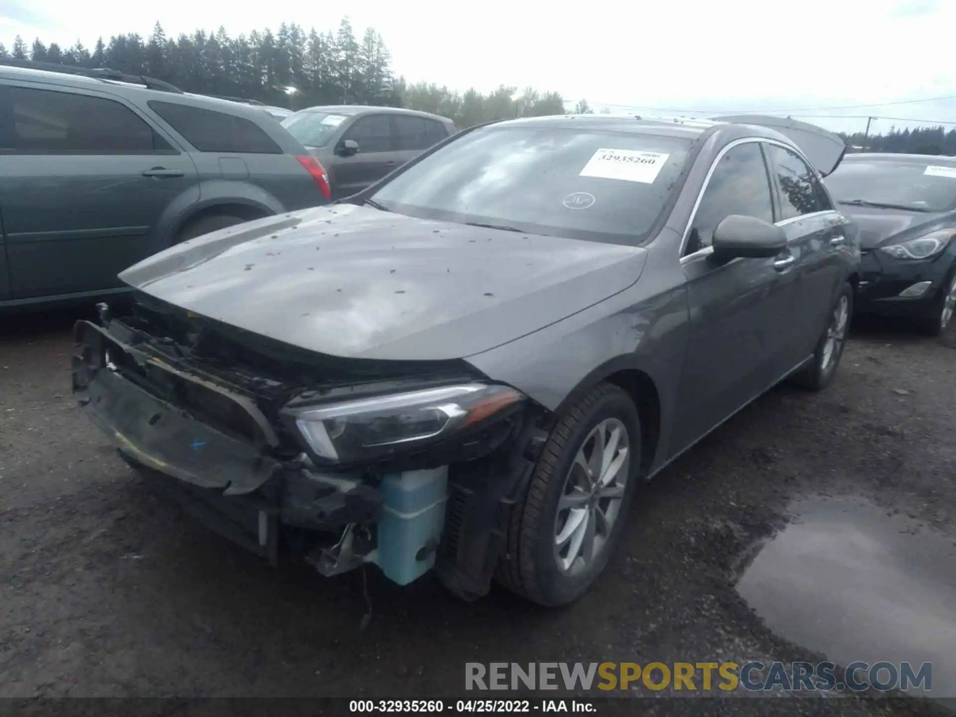 2 Photograph of a damaged car WDD3G4FB8KW019765 MERCEDES-BENZ A-CLASS 2019