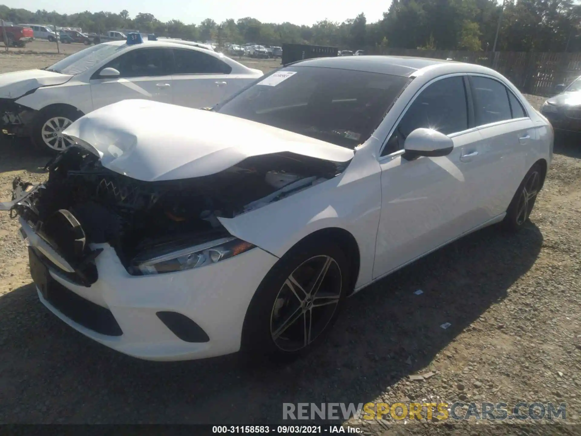 2 Photograph of a damaged car WDD3G4FB8KW020978 MERCEDES-BENZ A-CLASS 2019