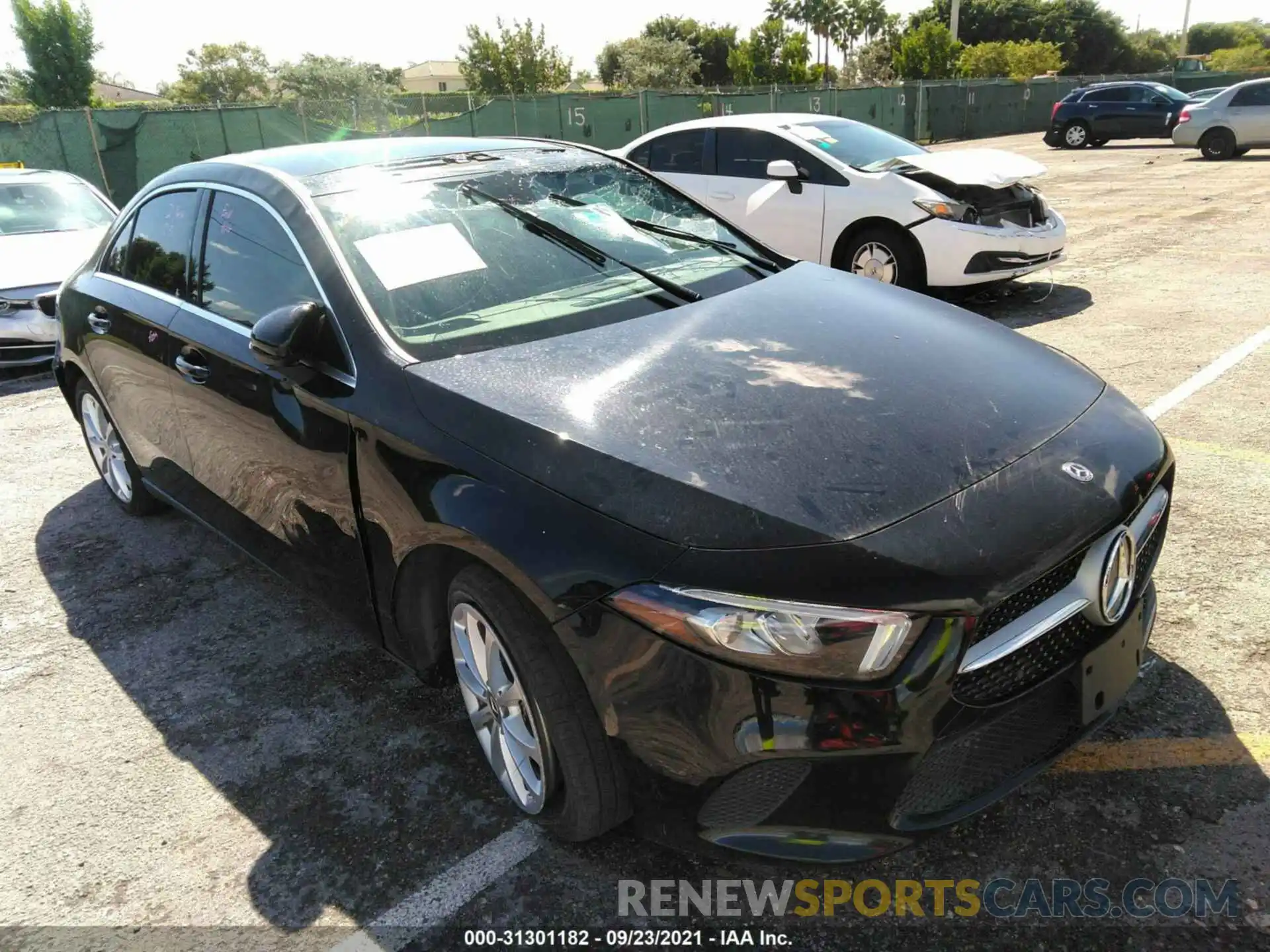 1 Photograph of a damaged car WDD3G4FB8KW023153 MERCEDES-BENZ A-CLASS 2019