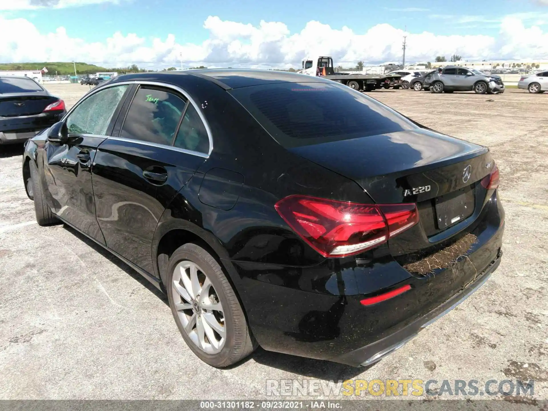 3 Photograph of a damaged car WDD3G4FB8KW023153 MERCEDES-BENZ A-CLASS 2019