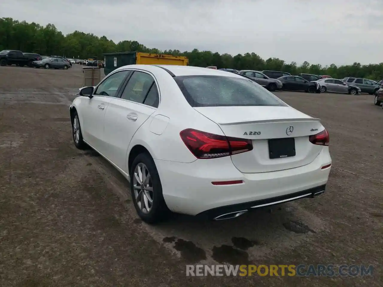 3 Photograph of a damaged car WDD3G4FB8KW023833 MERCEDES-BENZ A-CLASS 2019