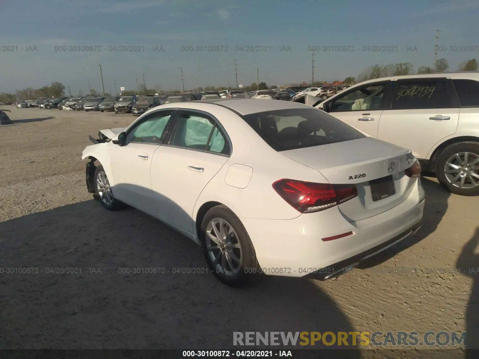 3 Photograph of a damaged car WDD3G4FB8KW027218 MERCEDES-BENZ A-CLASS 2019