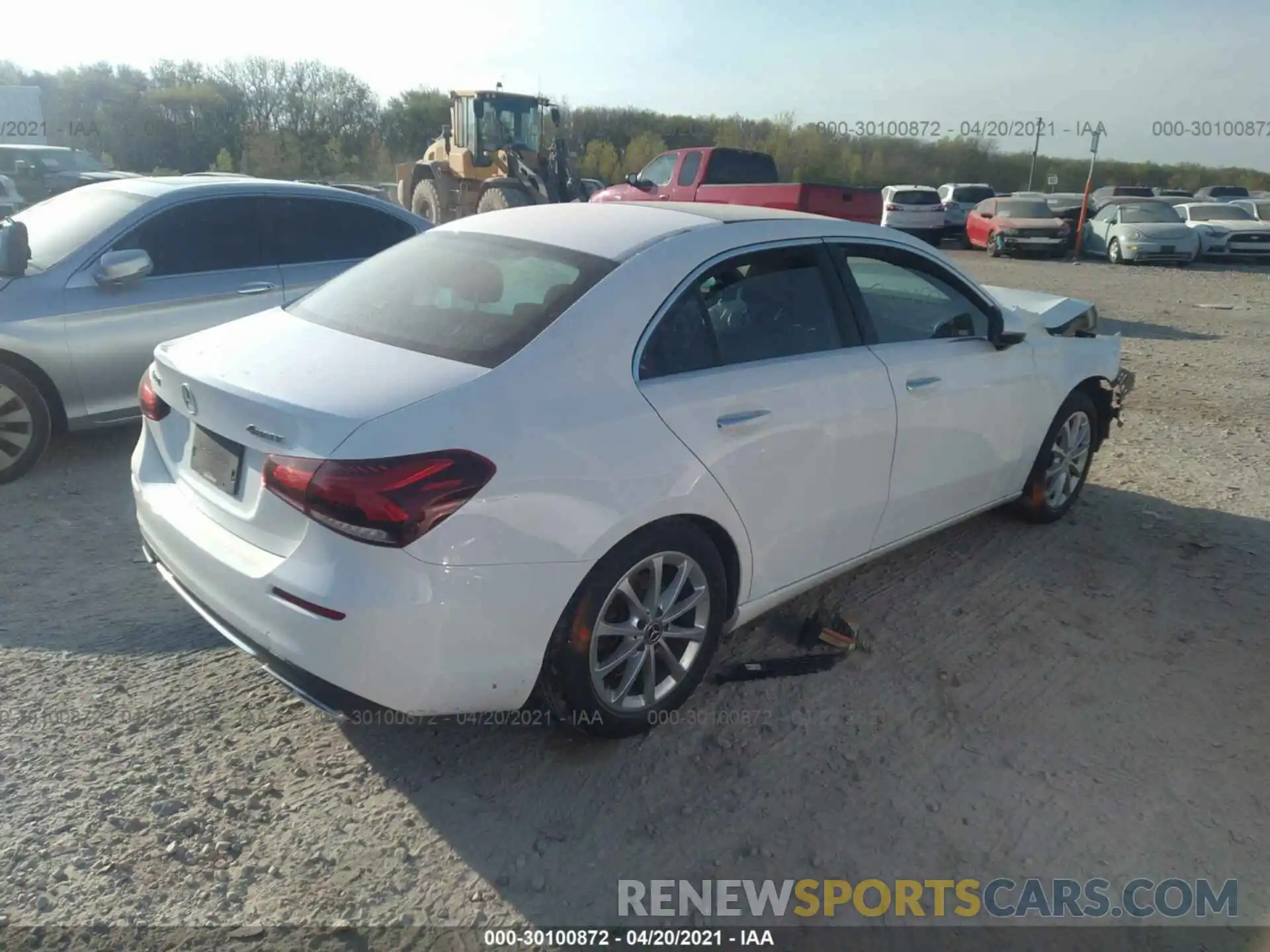 4 Photograph of a damaged car WDD3G4FB8KW027218 MERCEDES-BENZ A-CLASS 2019