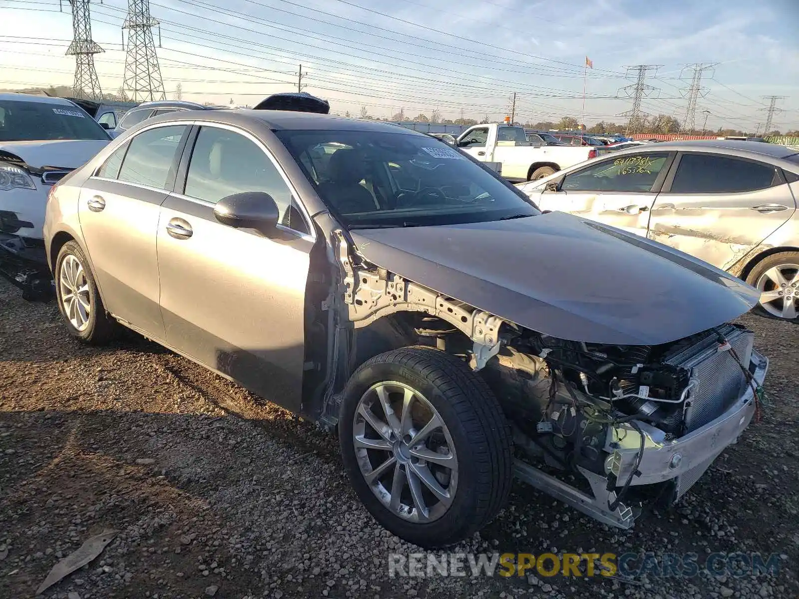 1 Photograph of a damaged car WDD3G4FB8KW028630 MERCEDES-BENZ A-CLASS 2019