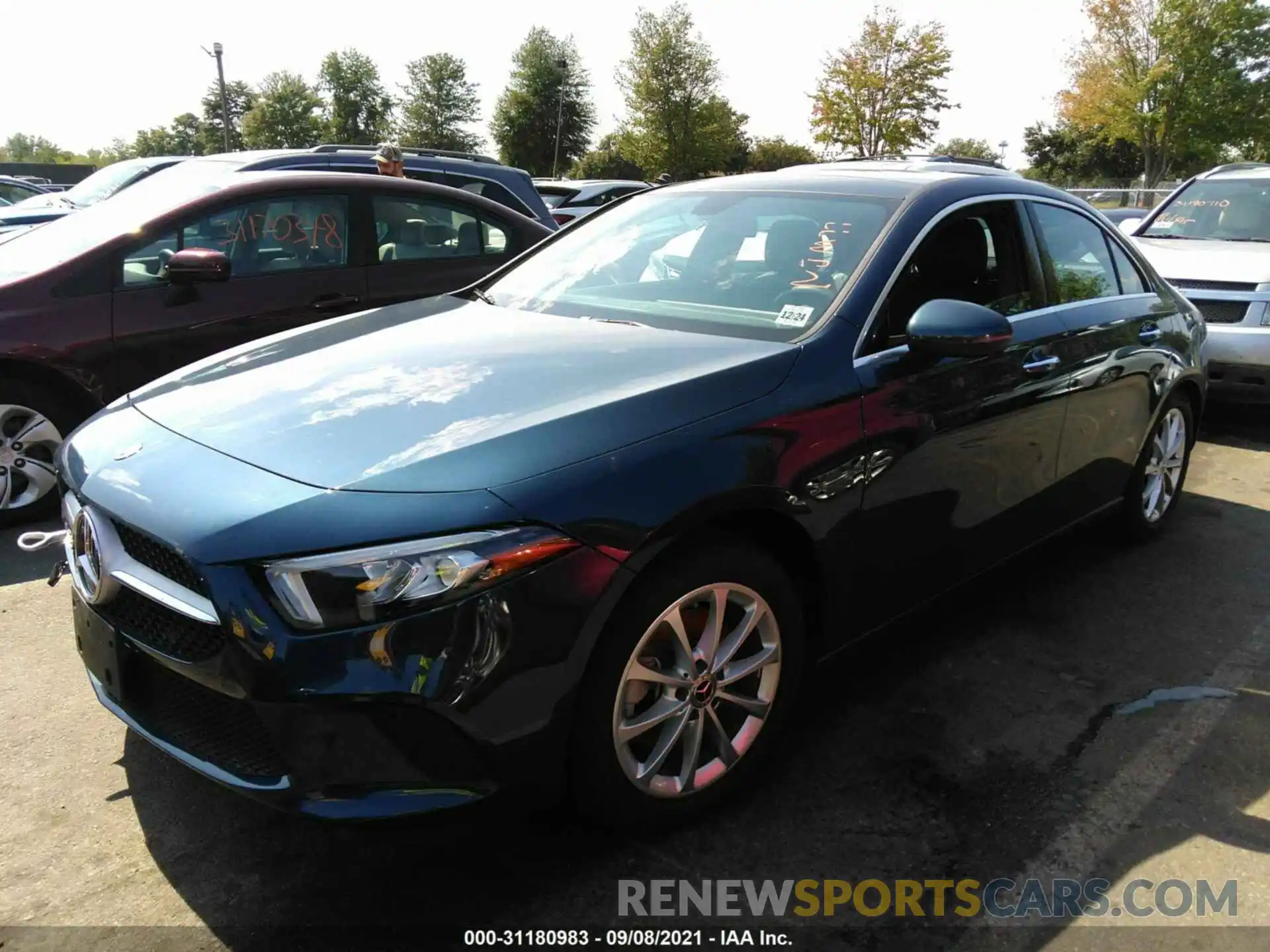 2 Photograph of a damaged car WDD3G4FB8KW028787 MERCEDES-BENZ A-CLASS 2019