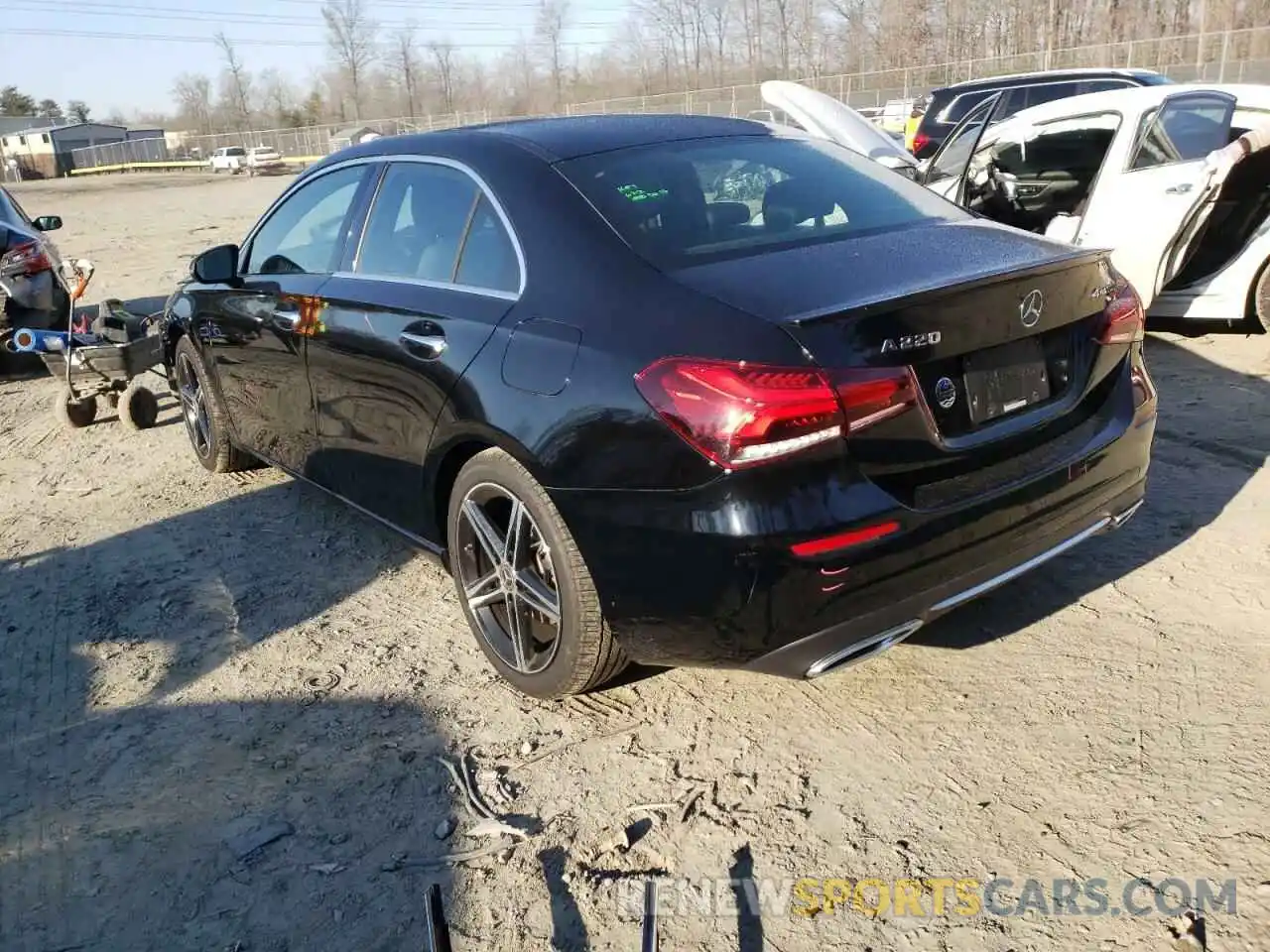 3 Photograph of a damaged car WDD3G4FB8KW029471 MERCEDES-BENZ A-CLASS 2019