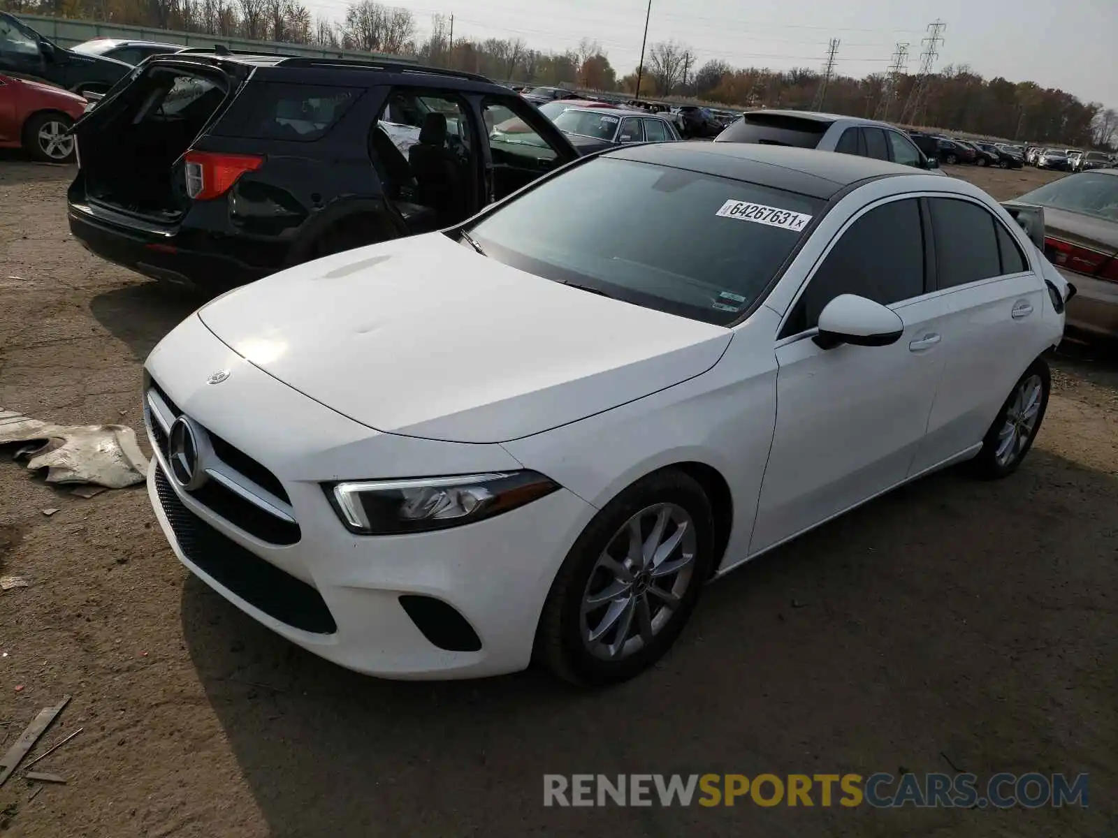 2 Photograph of a damaged car WDD3G4FB8KW032628 MERCEDES-BENZ A-CLASS 2019