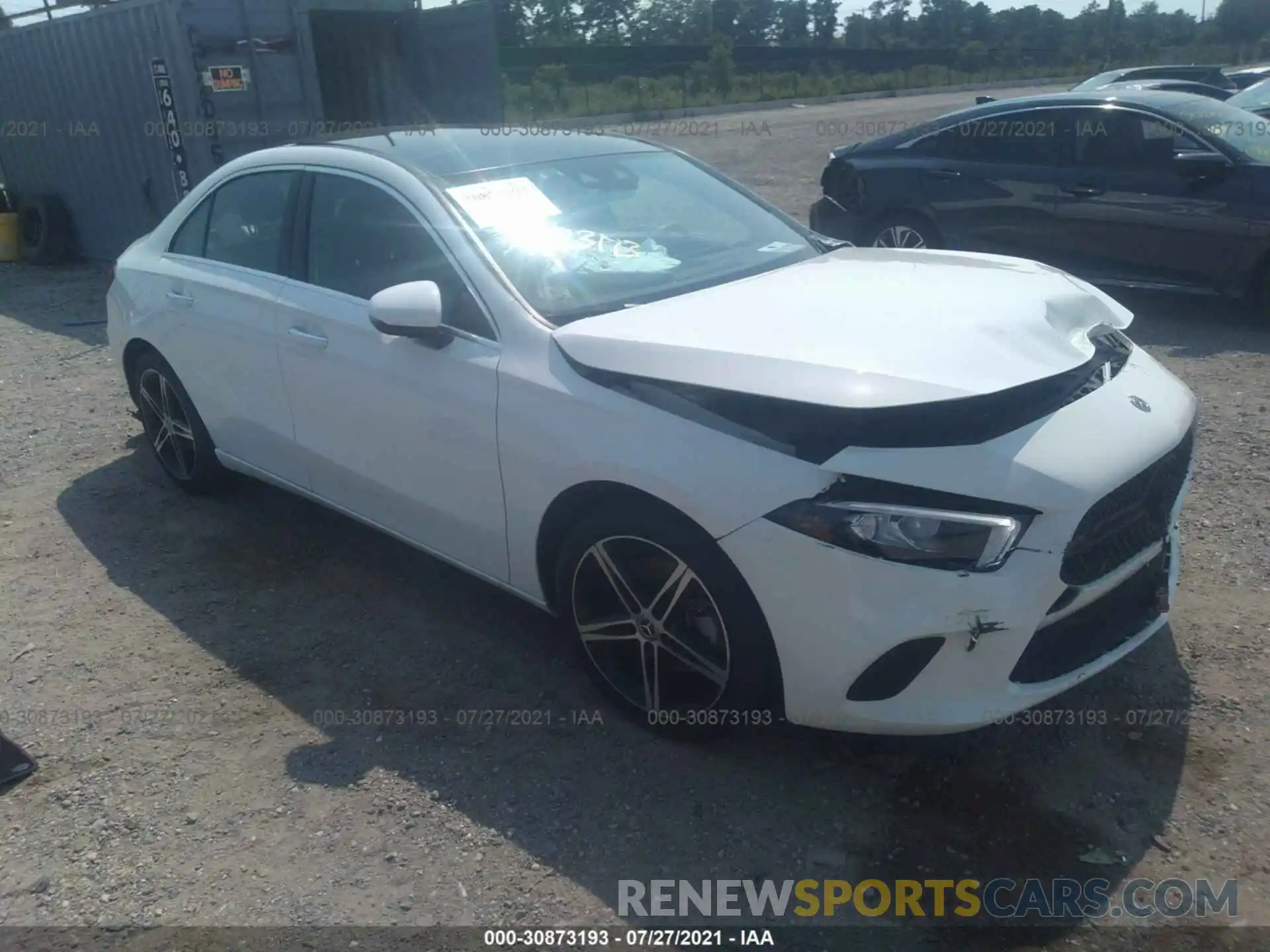 1 Photograph of a damaged car WDD3G4FB9KW000593 MERCEDES-BENZ A-CLASS 2019