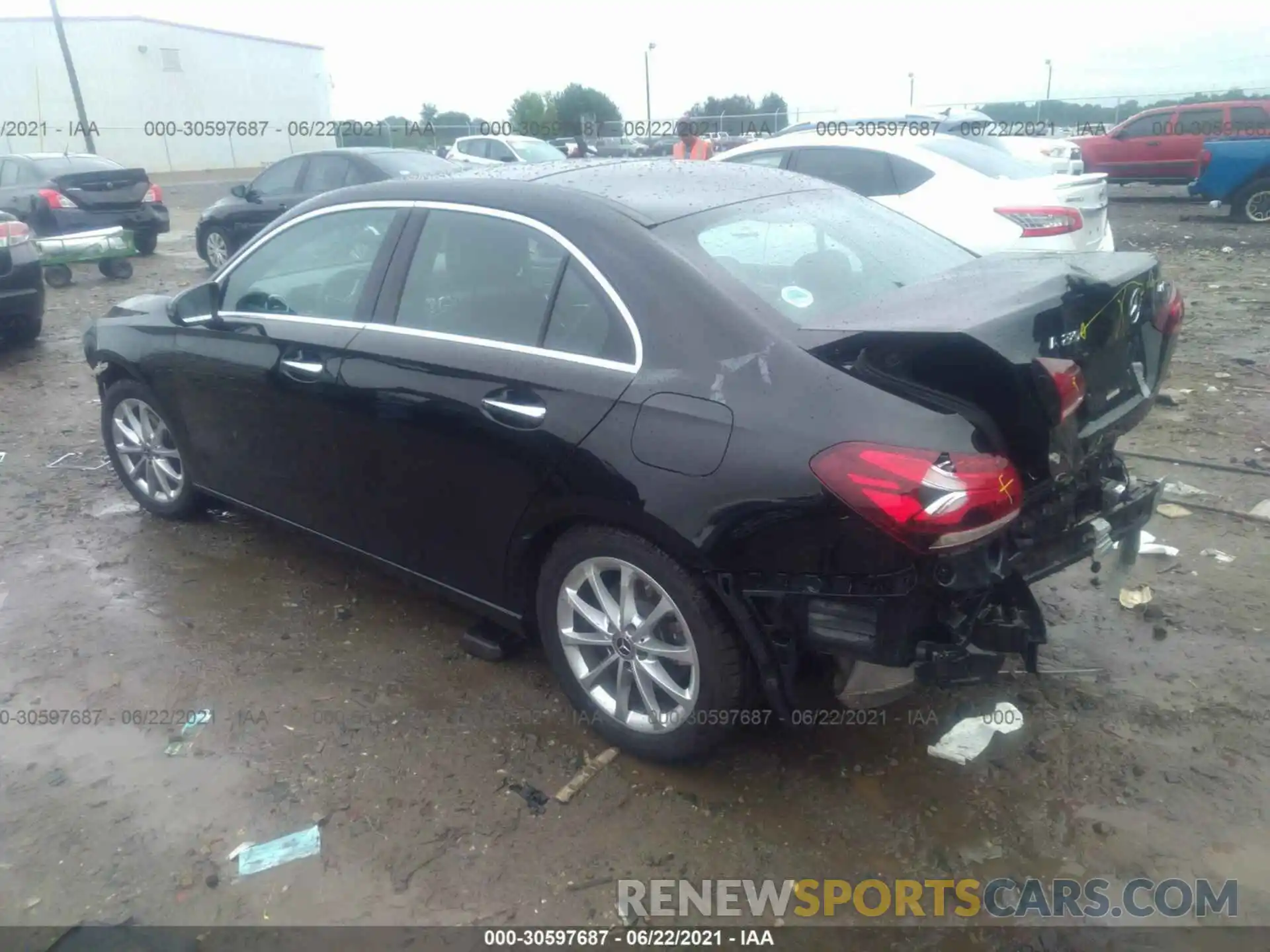 3 Photograph of a damaged car WDD3G4FB9KW000867 MERCEDES-BENZ A-CLASS 2019