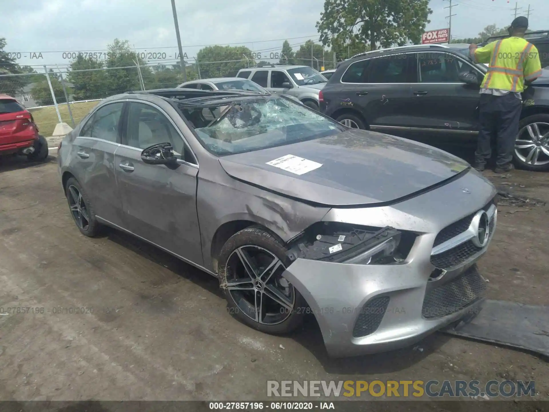 1 Photograph of a damaged car WDD3G4FB9KW001436 MERCEDES-BENZ A-CLASS 2019