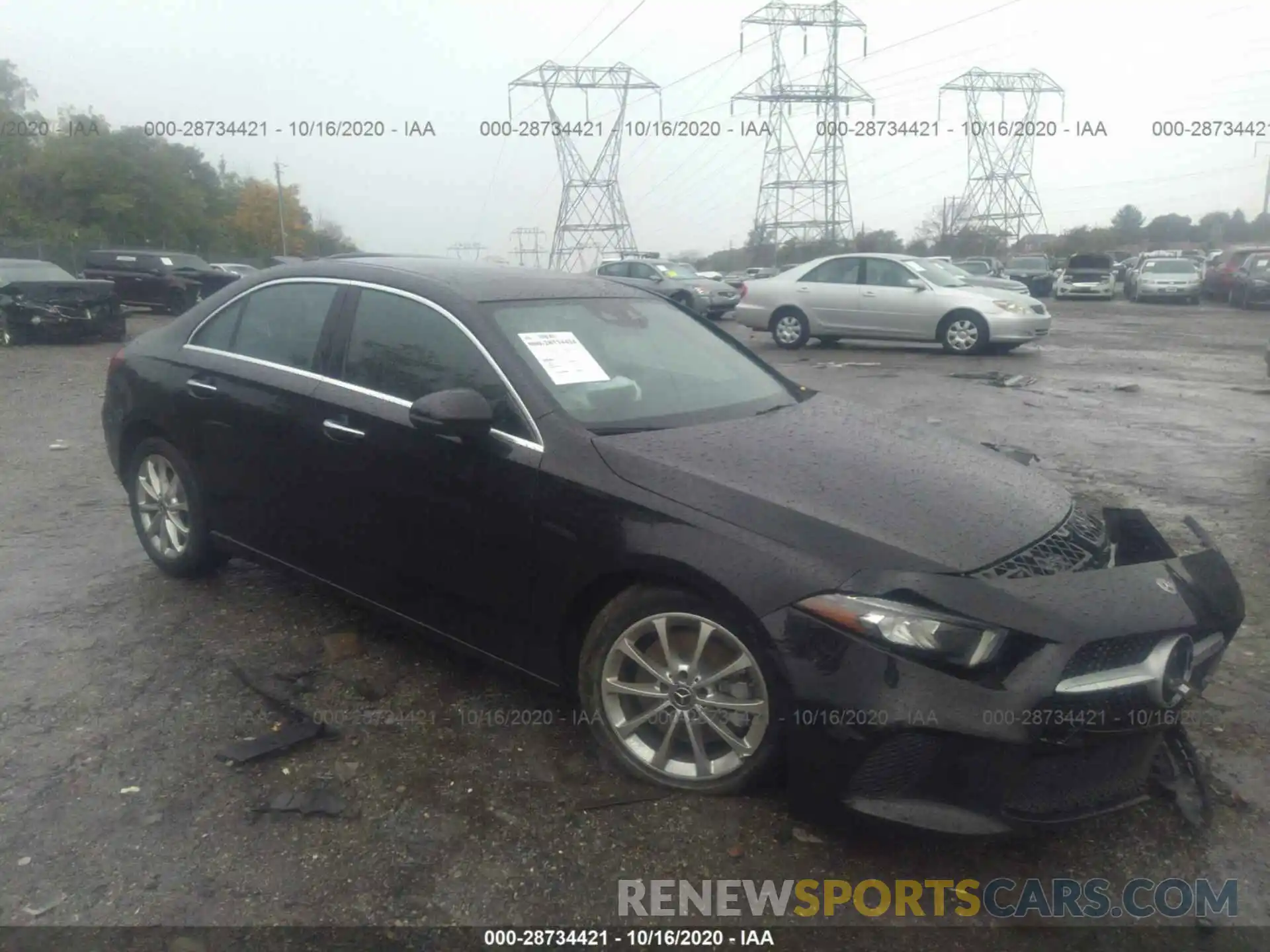 1 Photograph of a damaged car WDD3G4FB9KW001517 MERCEDES-BENZ A-CLASS 2019