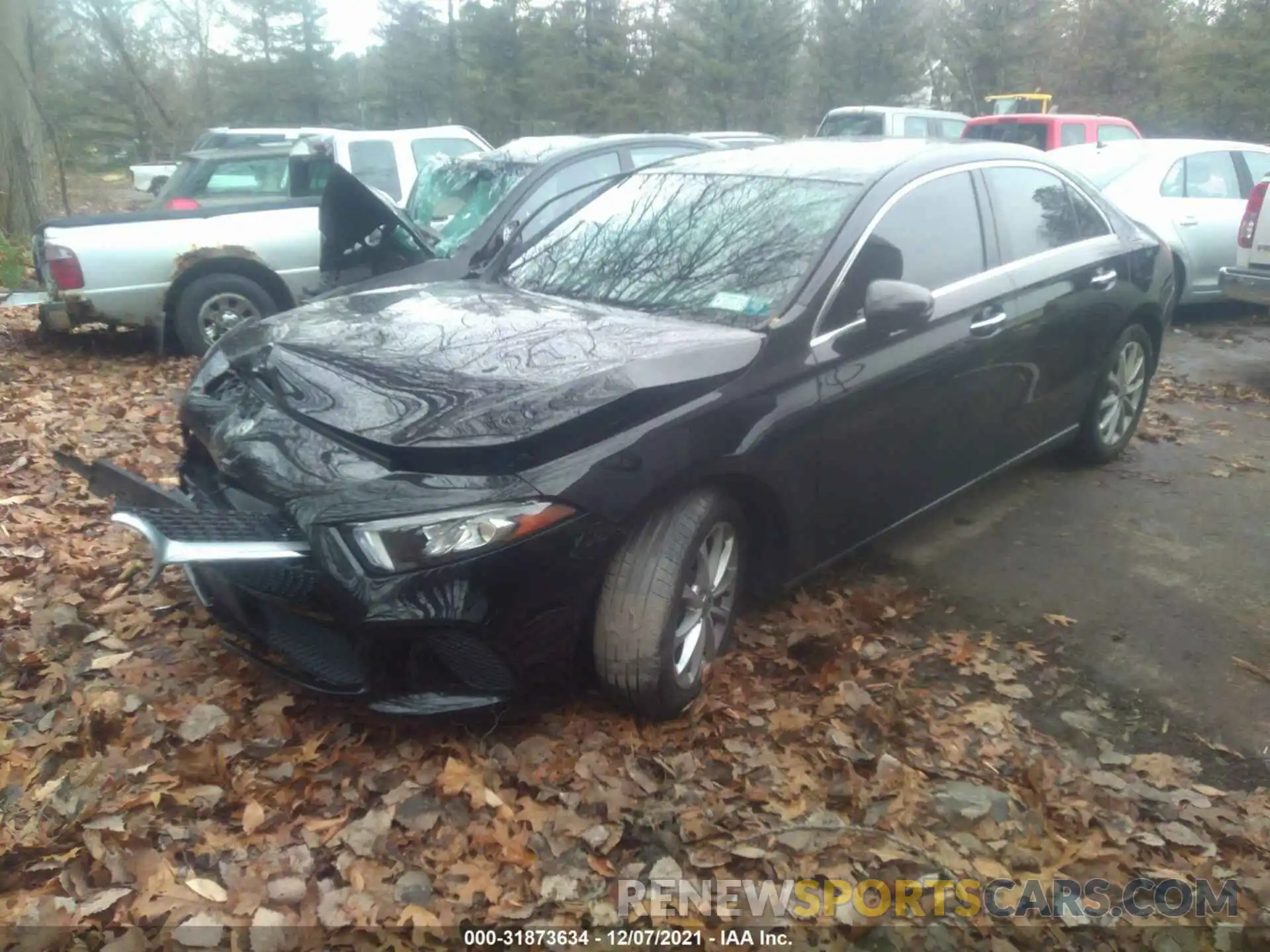 2 Photograph of a damaged car WDD3G4FB9KW001839 MERCEDES-BENZ A-CLASS 2019