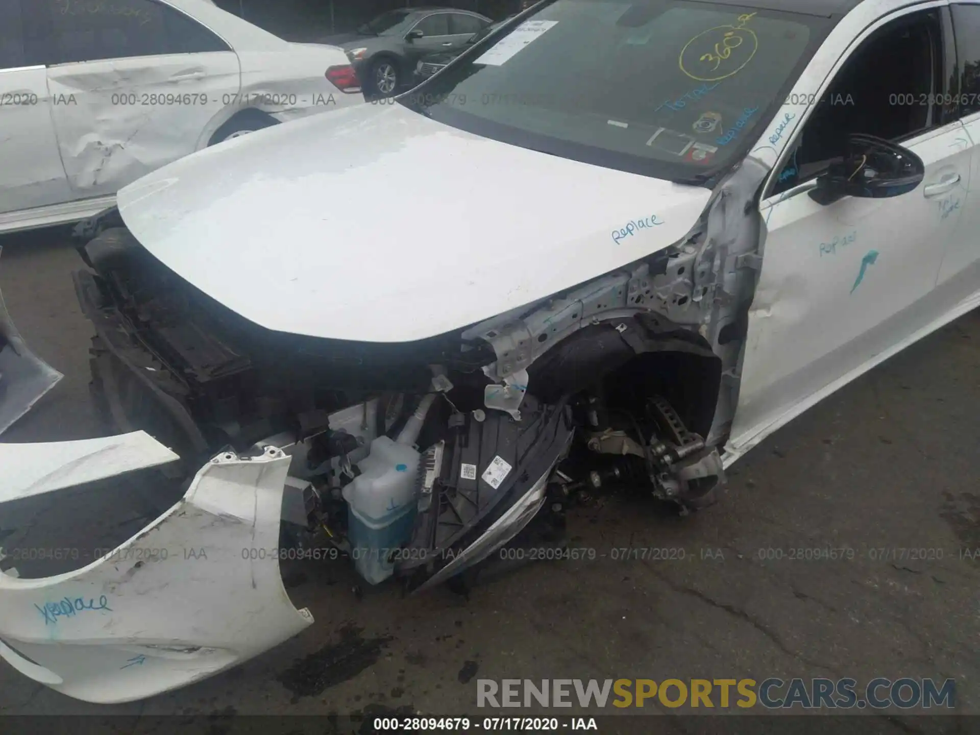 6 Photograph of a damaged car WDD3G4FB9KW004661 MERCEDES-BENZ A-CLASS 2019