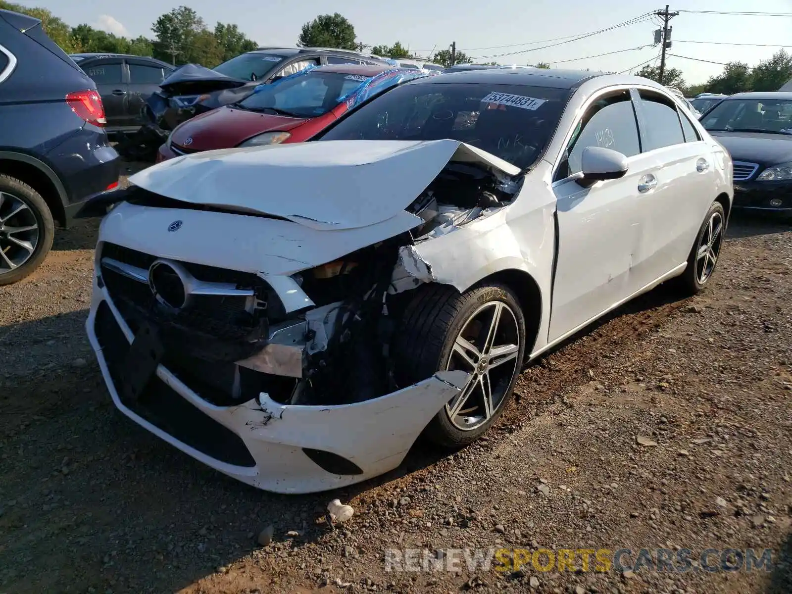 2 Photograph of a damaged car WDD3G4FB9KW011013 MERCEDES-BENZ A-CLASS 2019