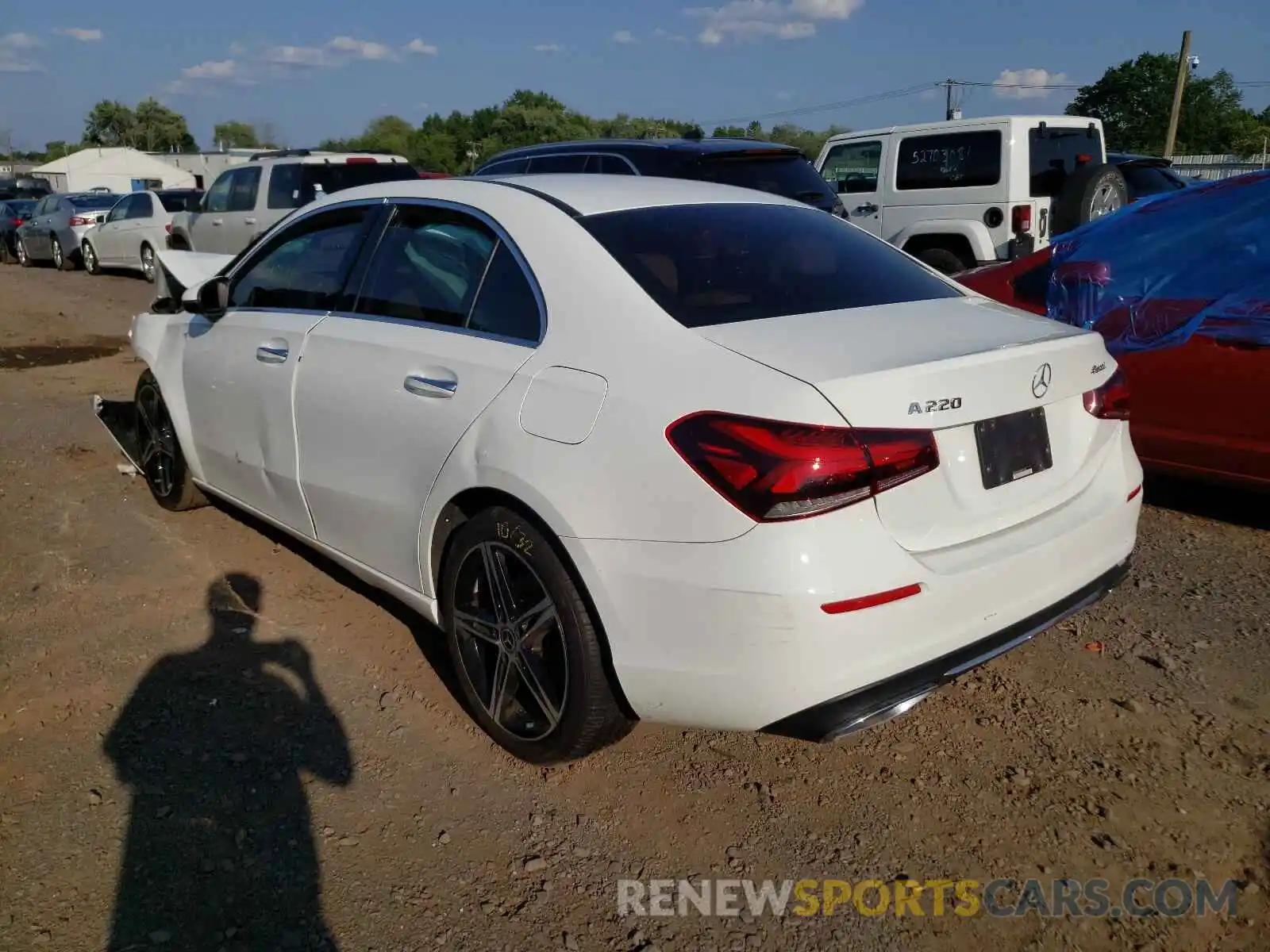 3 Photograph of a damaged car WDD3G4FB9KW011013 MERCEDES-BENZ A-CLASS 2019