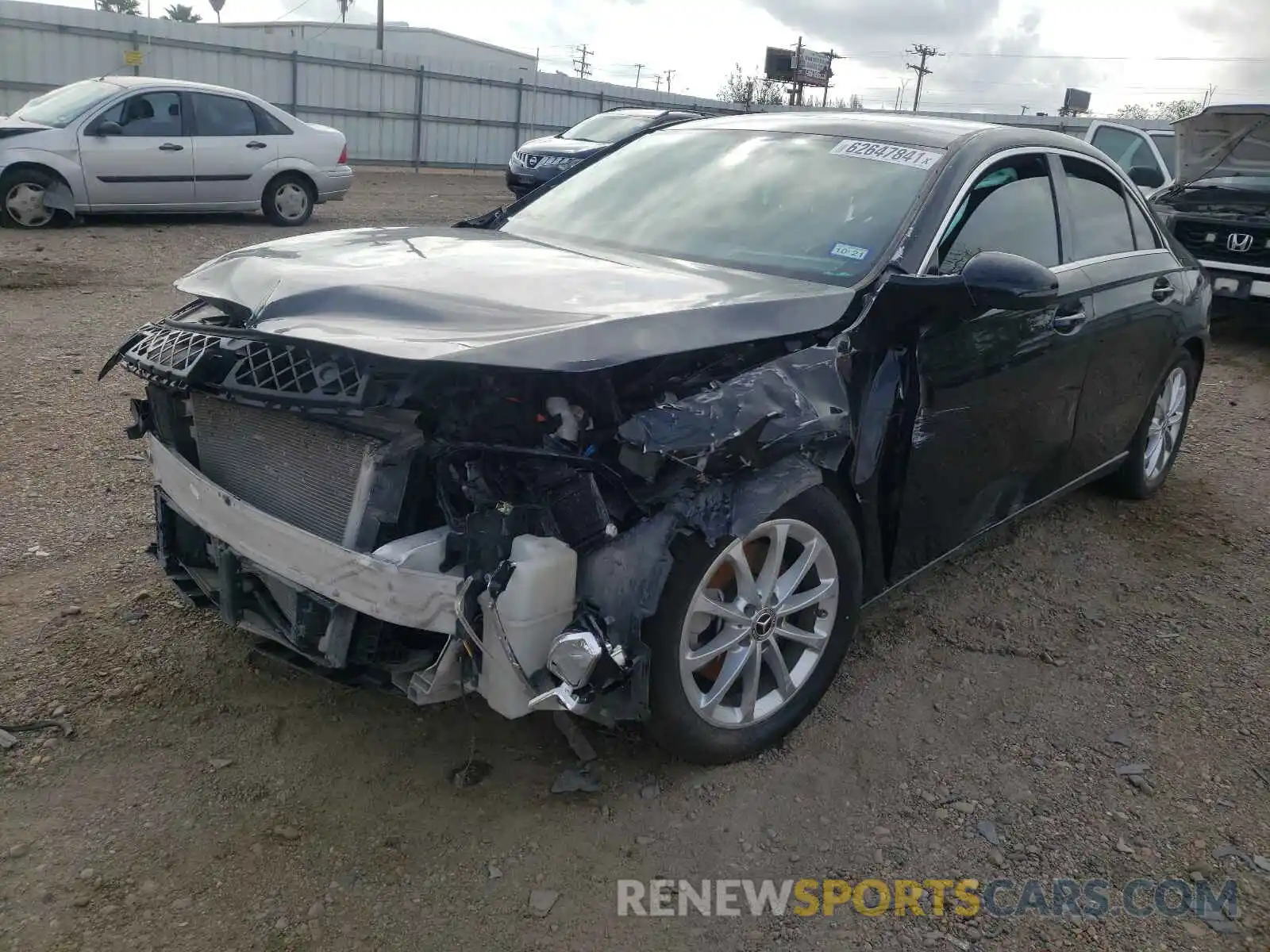 2 Photograph of a damaged car WDD3G4FB9KW018608 MERCEDES-BENZ A-CLASS 2019