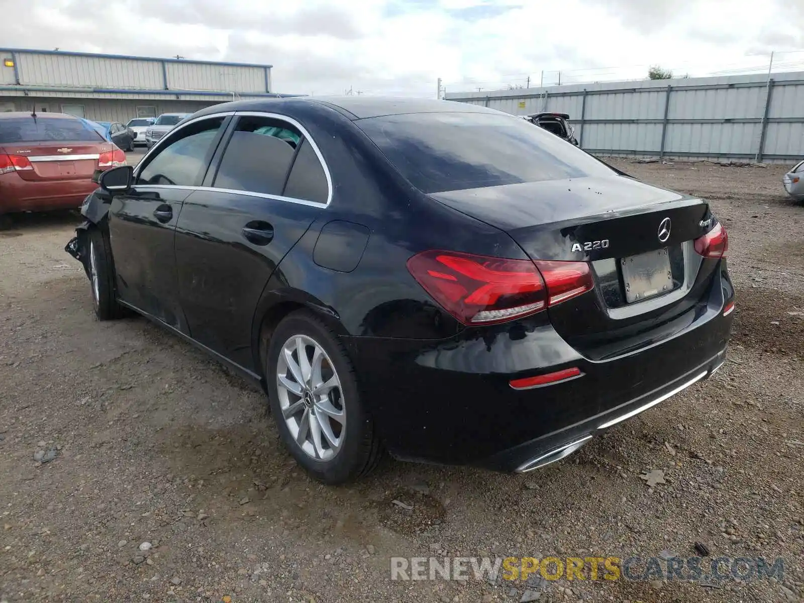 3 Photograph of a damaged car WDD3G4FB9KW018608 MERCEDES-BENZ A-CLASS 2019