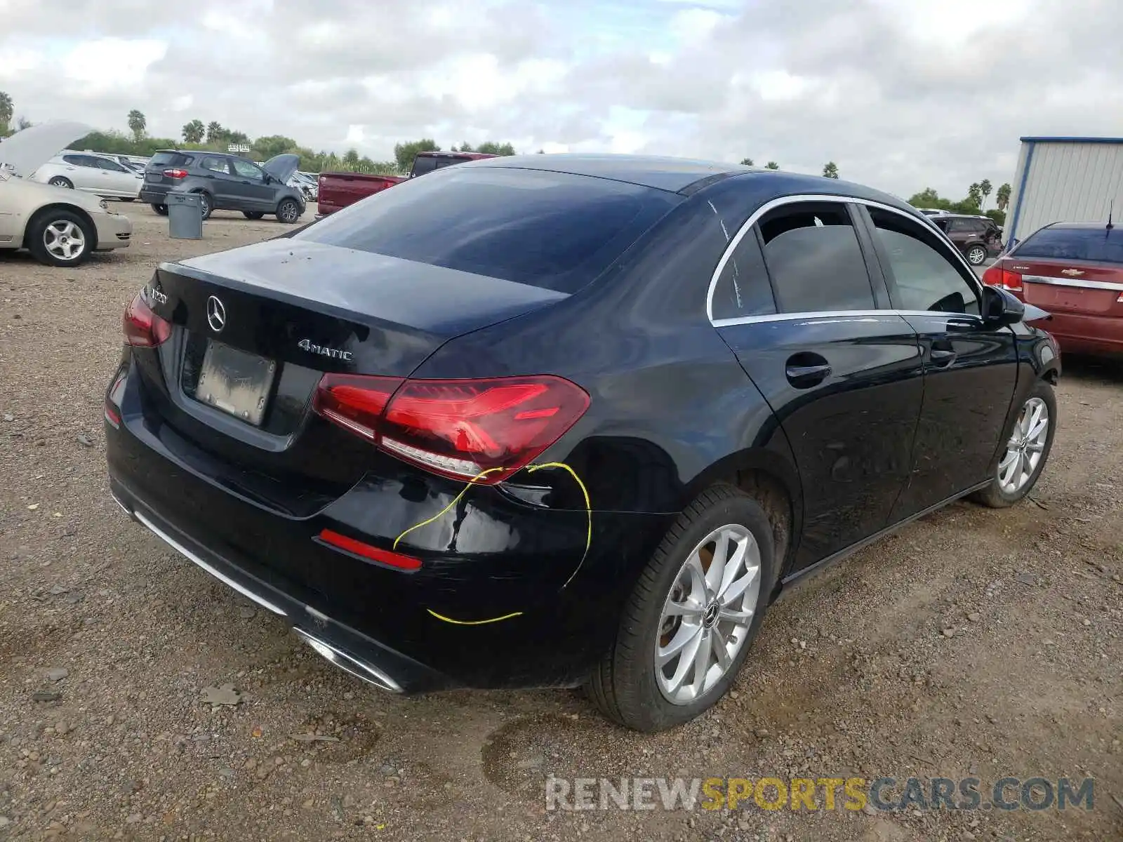 4 Photograph of a damaged car WDD3G4FB9KW018608 MERCEDES-BENZ A-CLASS 2019