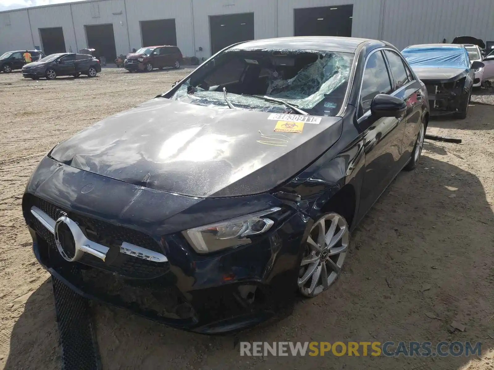 2 Photograph of a damaged car WDD3G4FB9KW025901 MERCEDES-BENZ A-CLASS 2019