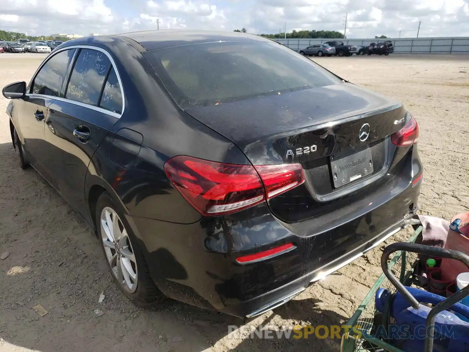 3 Photograph of a damaged car WDD3G4FB9KW025901 MERCEDES-BENZ A-CLASS 2019