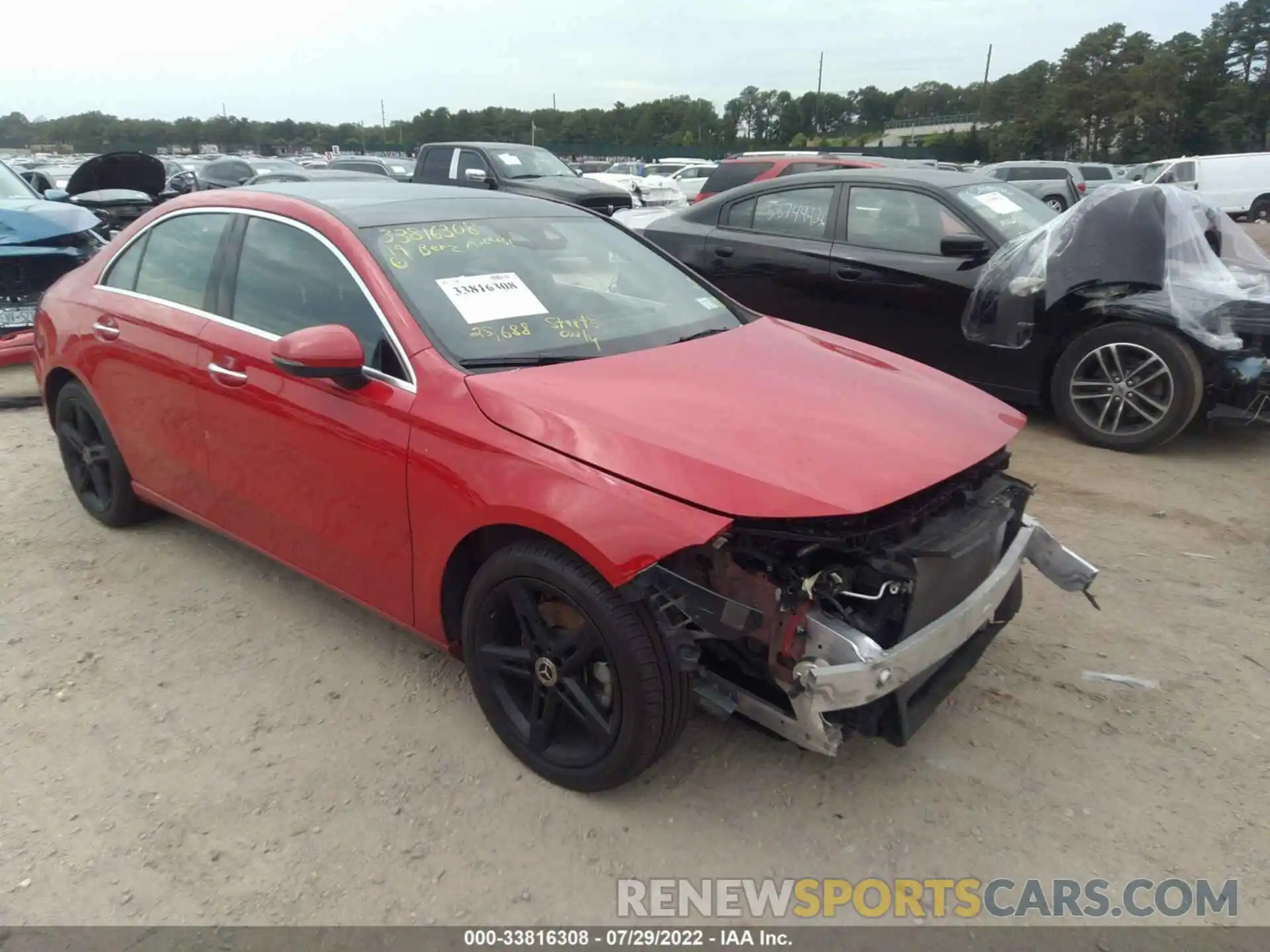 1 Photograph of a damaged car WDD3G4FB9KW032850 MERCEDES-BENZ A-CLASS 2019