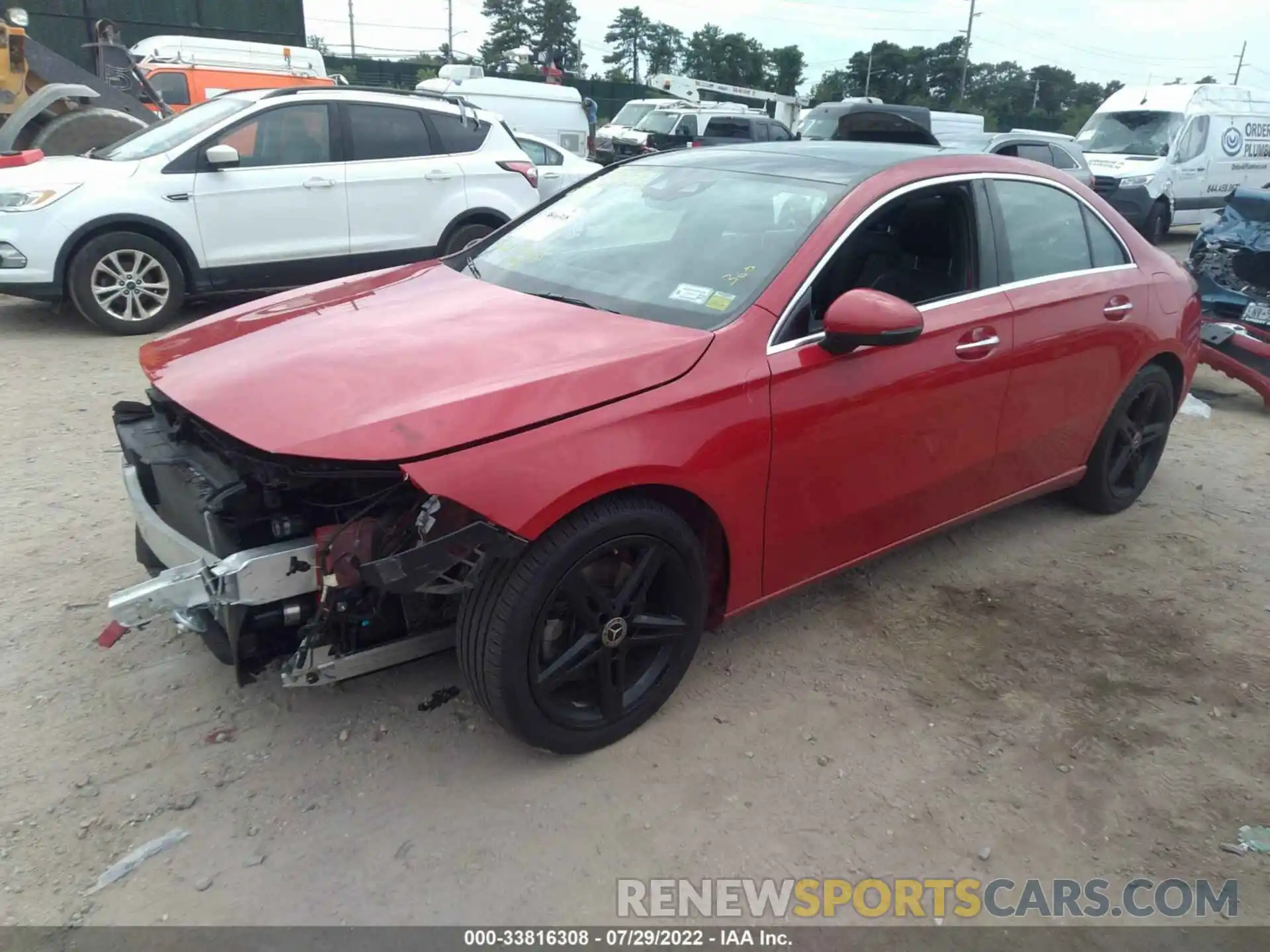 2 Photograph of a damaged car WDD3G4FB9KW032850 MERCEDES-BENZ A-CLASS 2019