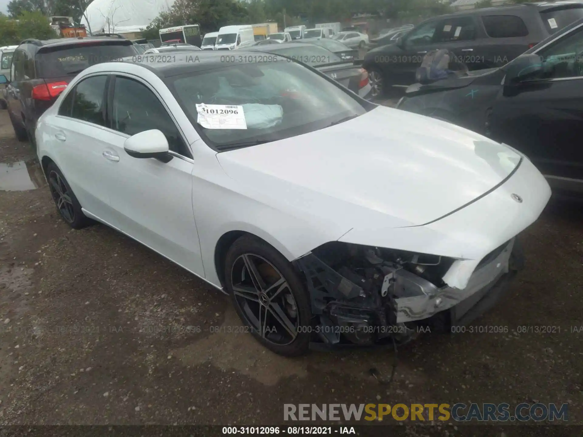 1 Photograph of a damaged car WDD3G4FB9KW034856 MERCEDES-BENZ A-CLASS 2019