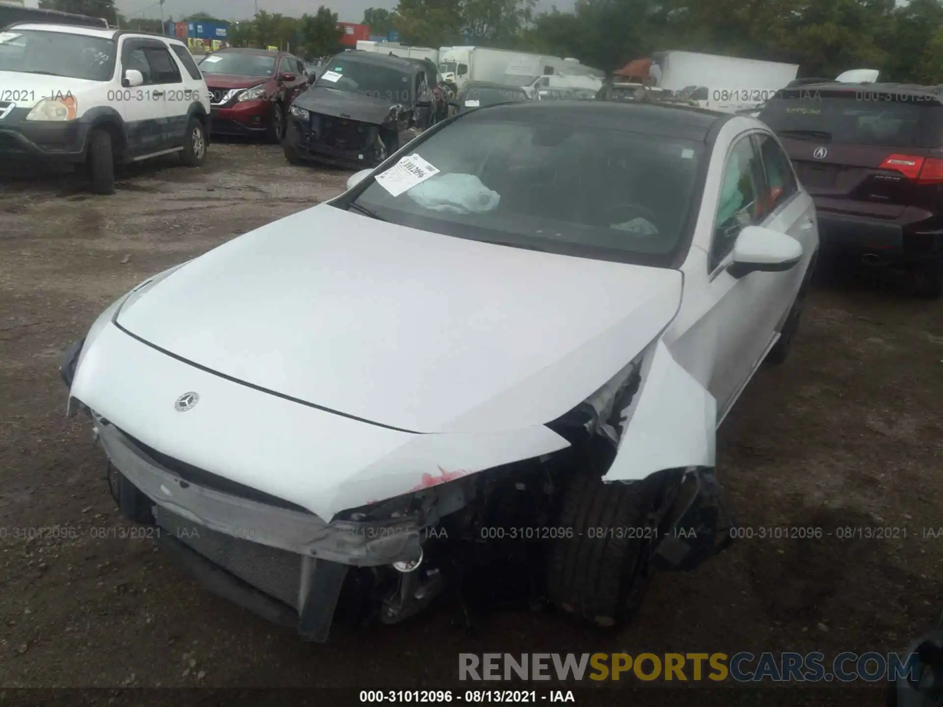 2 Photograph of a damaged car WDD3G4FB9KW034856 MERCEDES-BENZ A-CLASS 2019