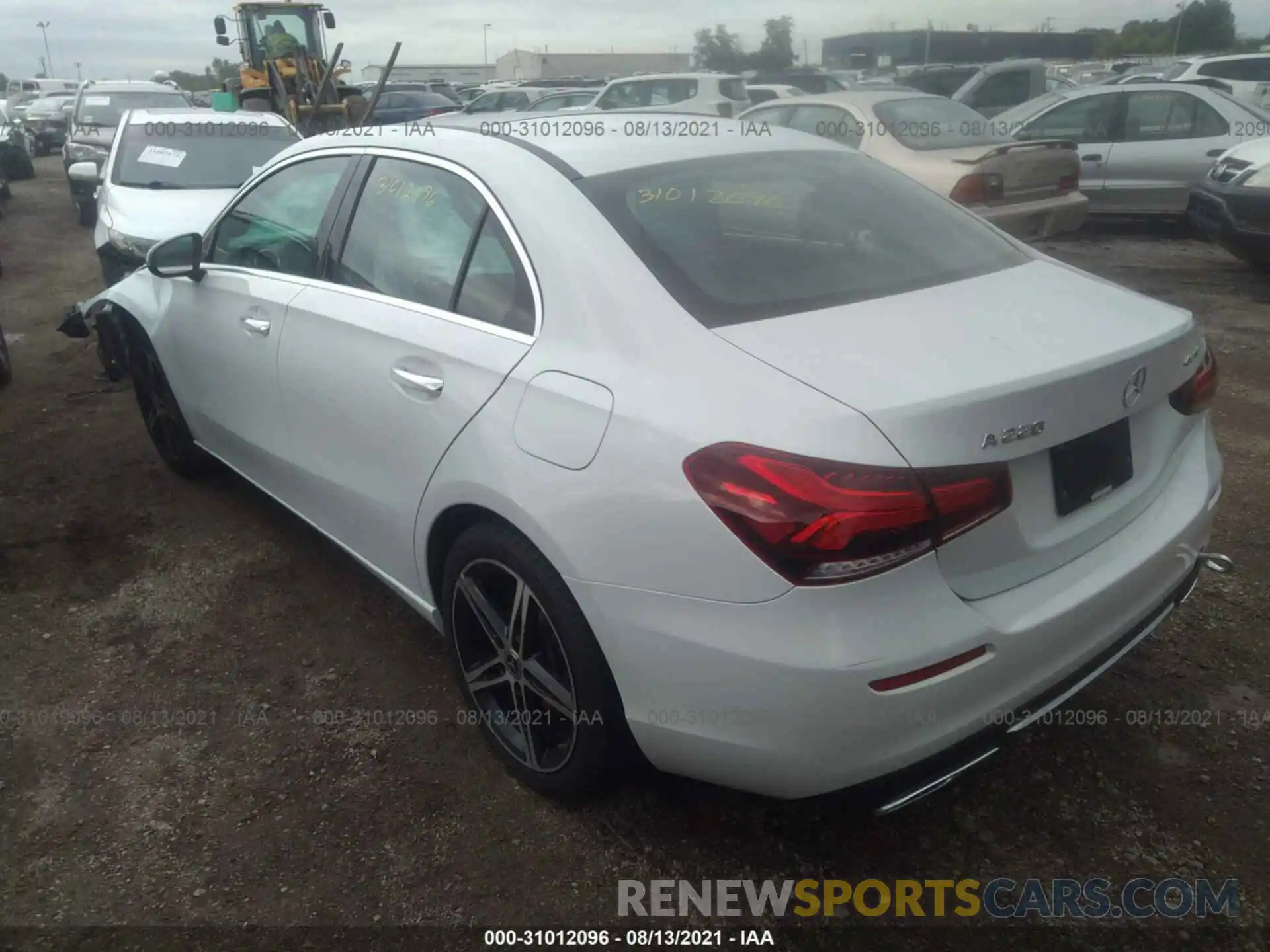 3 Photograph of a damaged car WDD3G4FB9KW034856 MERCEDES-BENZ A-CLASS 2019